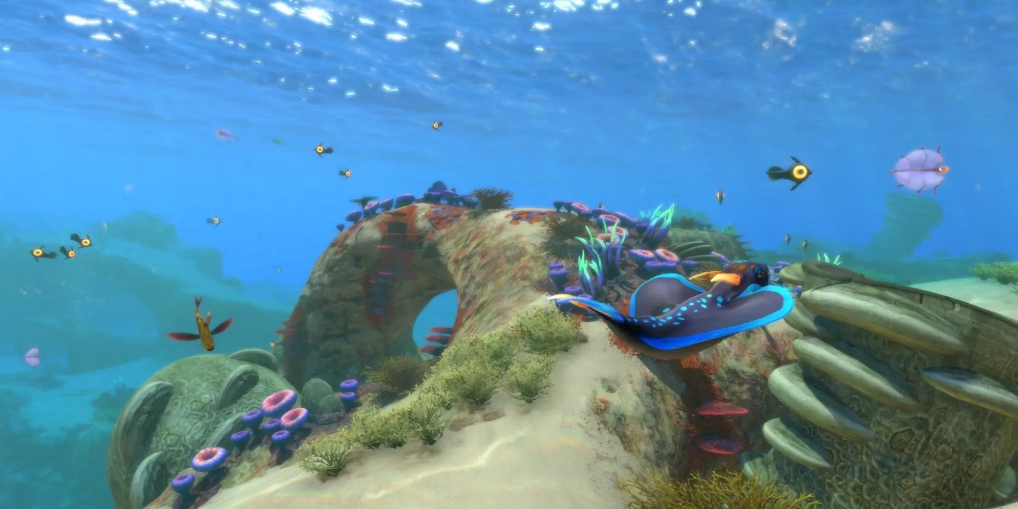 Ảnh chụp màn hình Subnautica rạn san hô