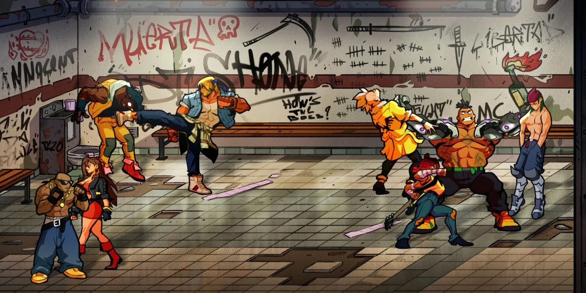 Chiến đấu trong Streets of Rage 4
