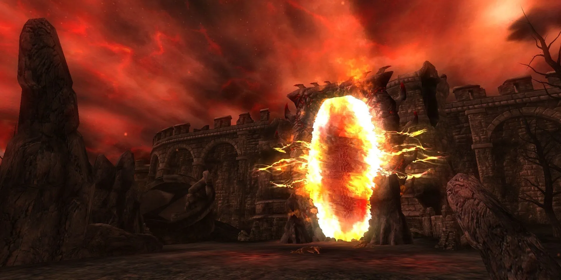 Cổng Oblivion đặc trưng trong thế giới của The Elder Scrolls IV Oblivion