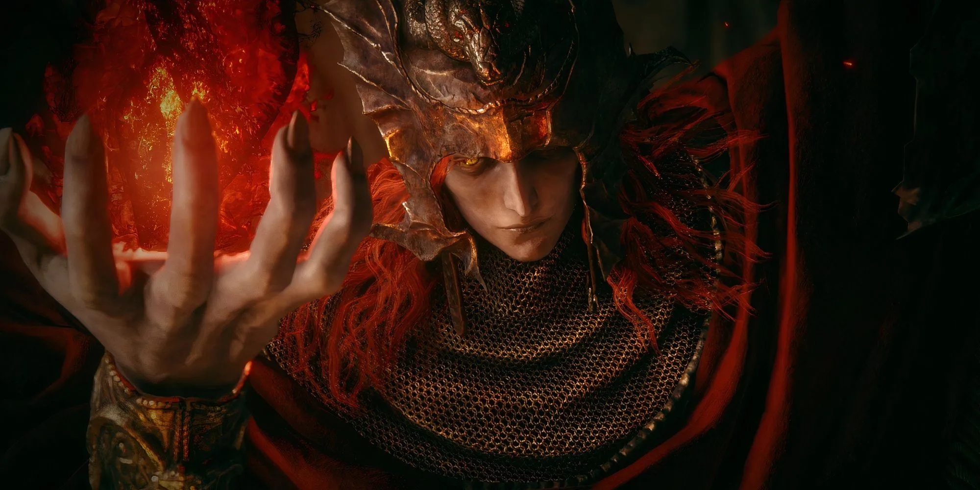 Cutscene giới thiệu boss Messmer the Impaler trong Elden Ring Shadow of the Erdtree