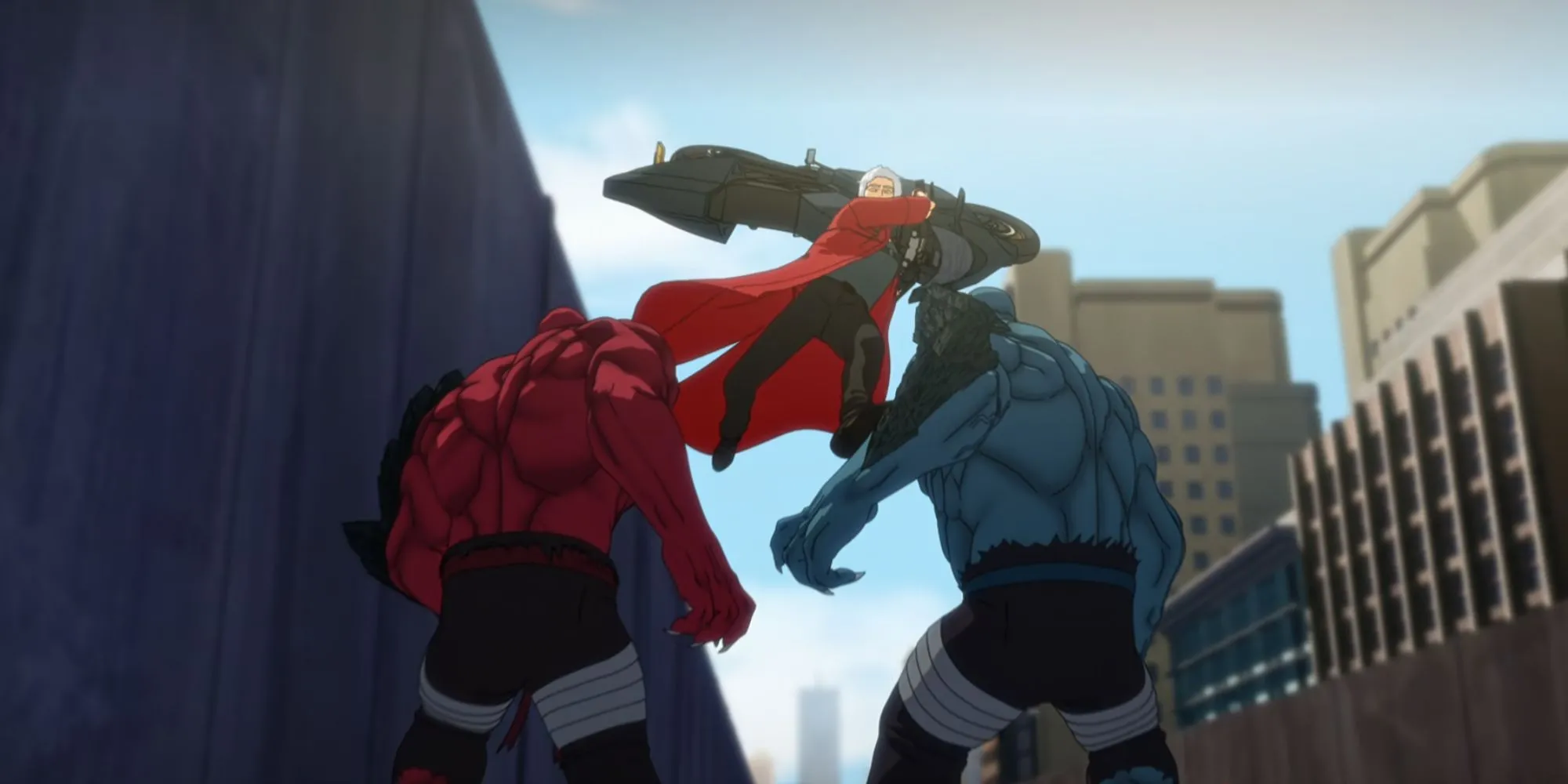 Dante sử dụng xe máy làm vũ khí trong Devil May Cry Netflix, gợi nhớ DMC3 và DMC5