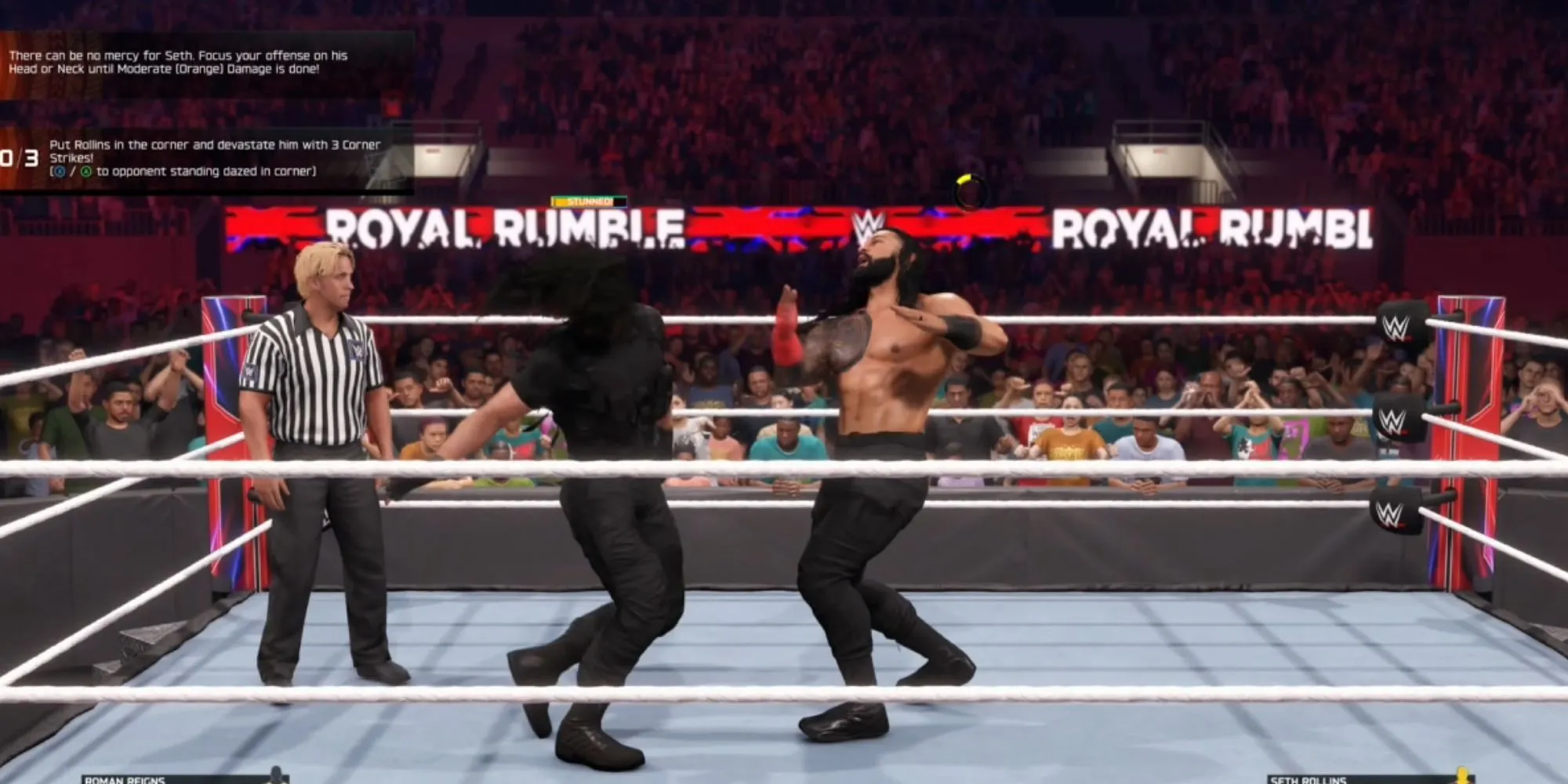 Hình ảnh game WWE 2K25 giới thiệu lối chơi và các đô vật