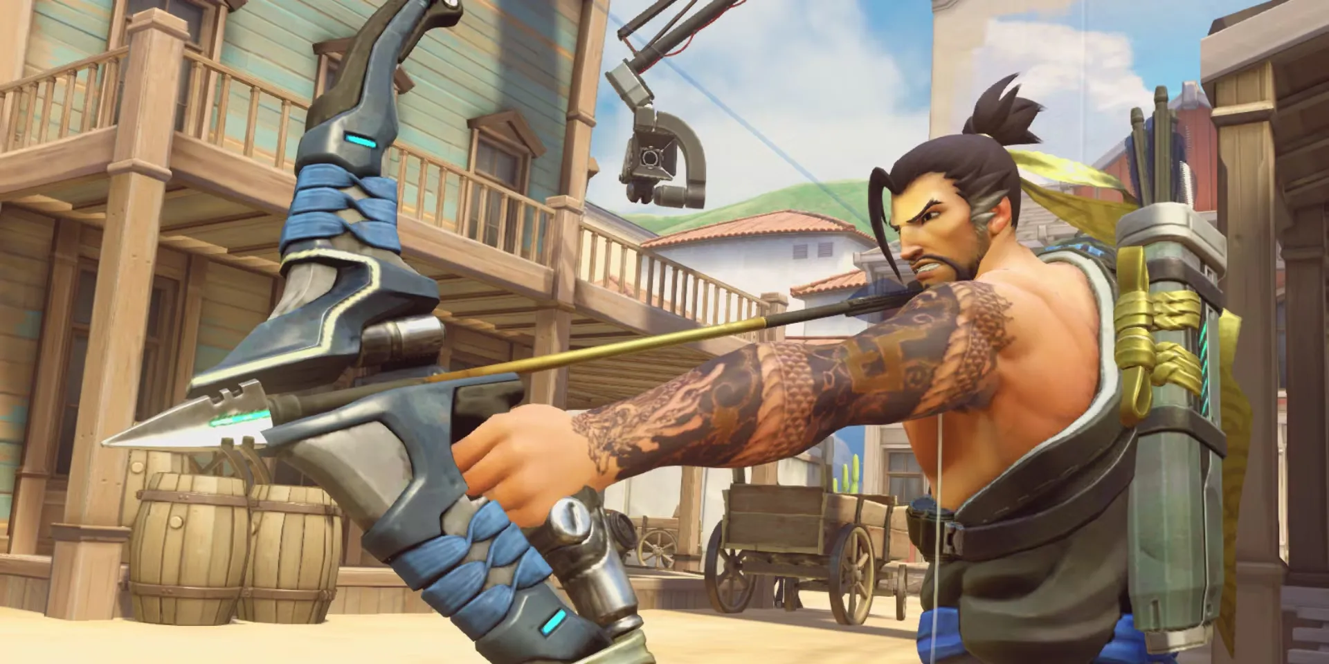 Hình ảnh gameplay từ Overwatch 2 với các anh hùng giao tranh