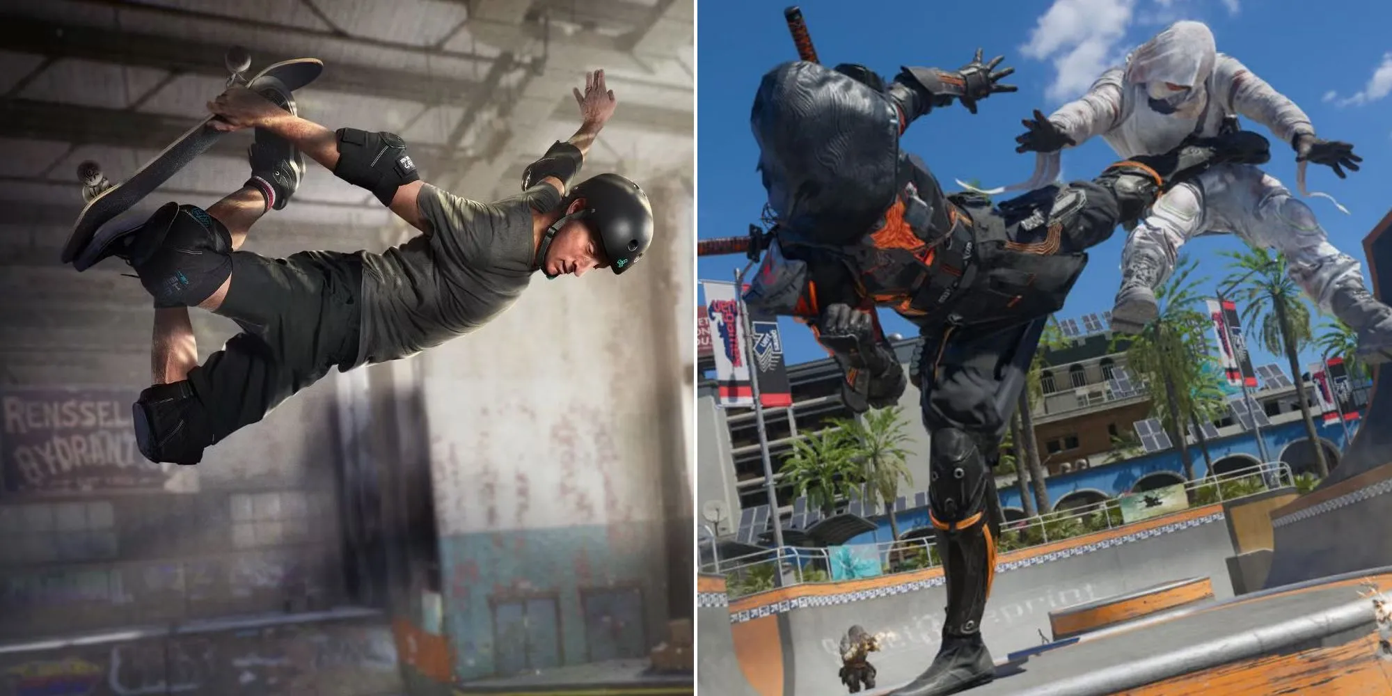 Hình ảnh Tony Hawk trong Call of Duty Black Ops 6 gợi ý về game trượt ván mới