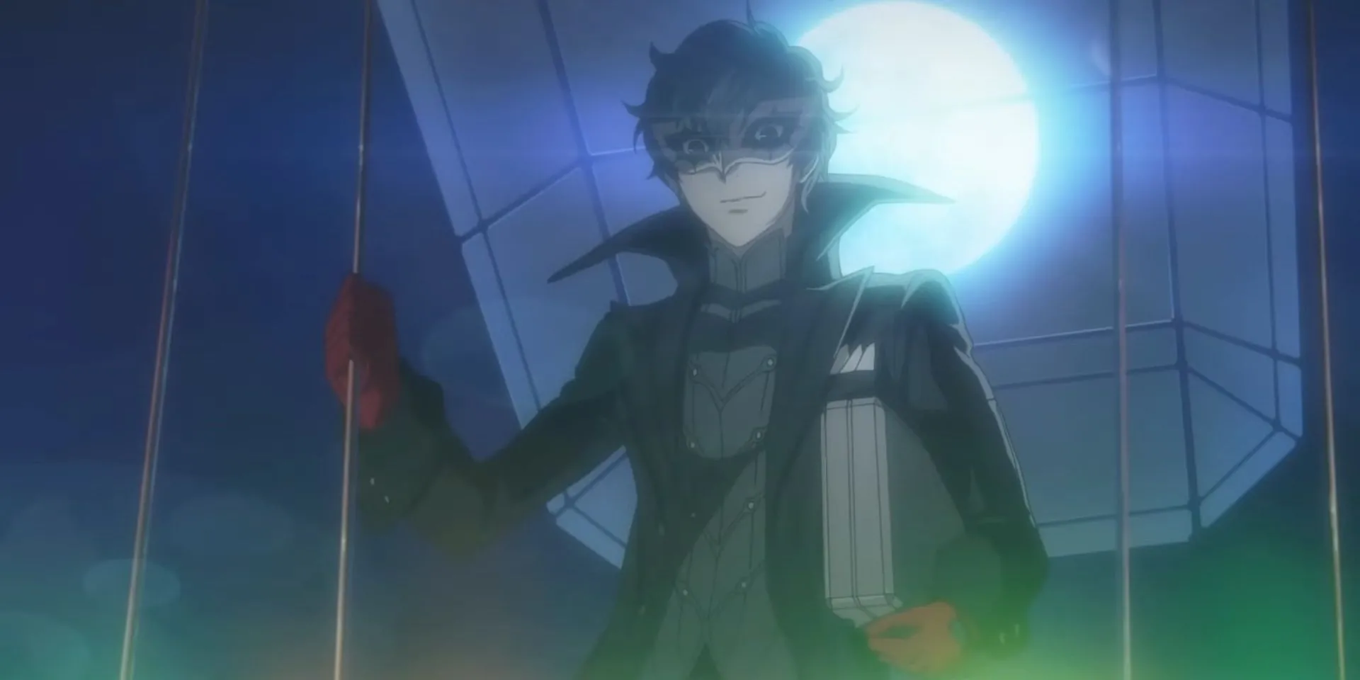 Joker trong sòng bạc ở Persona 5, một cảnh mở đầu đầy phong cách và kịch tính