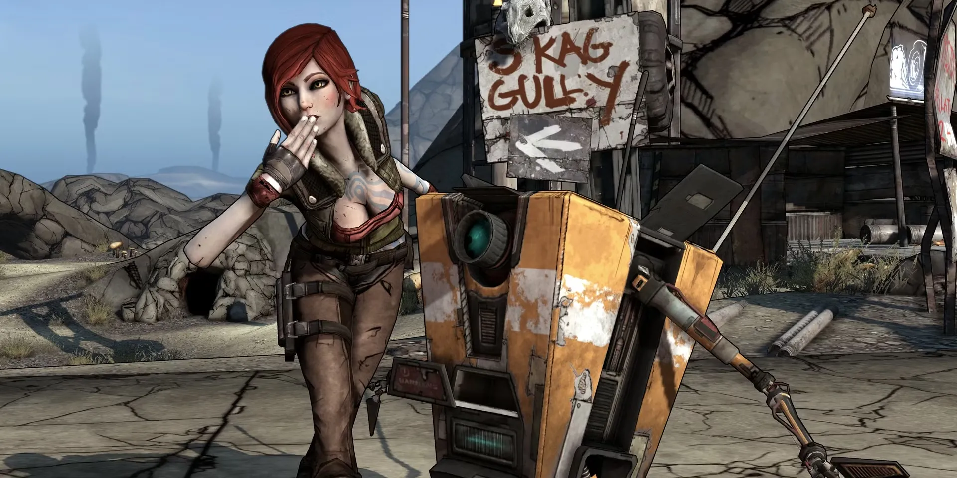 Lilith và Claptrap trong thế giới hỗn loạn của Borderlands