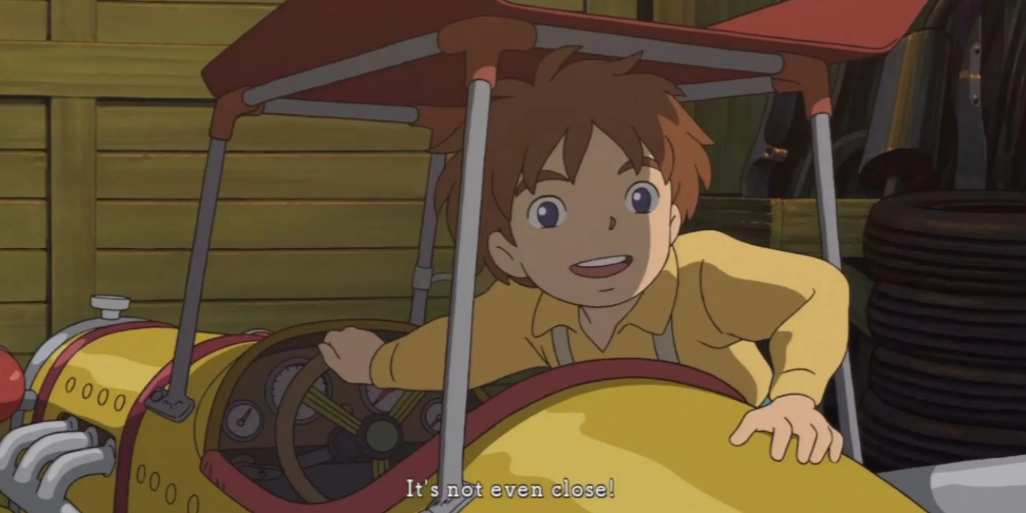 Một cảnh anime tuyệt đẹp đậm chất Studio Ghibli trong Ni No Kuni