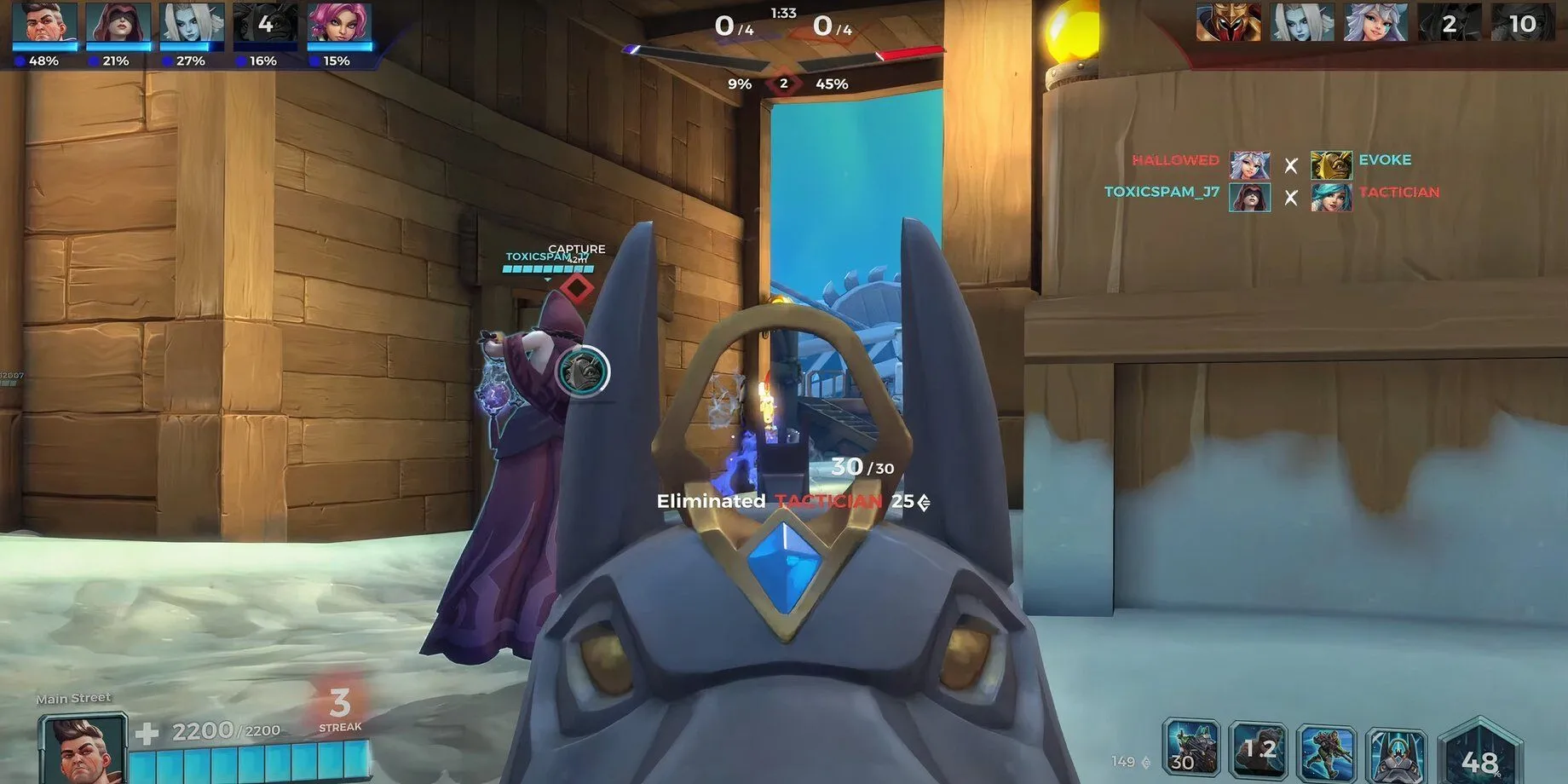 Một trận chiến nảy lửa trong Paladins
