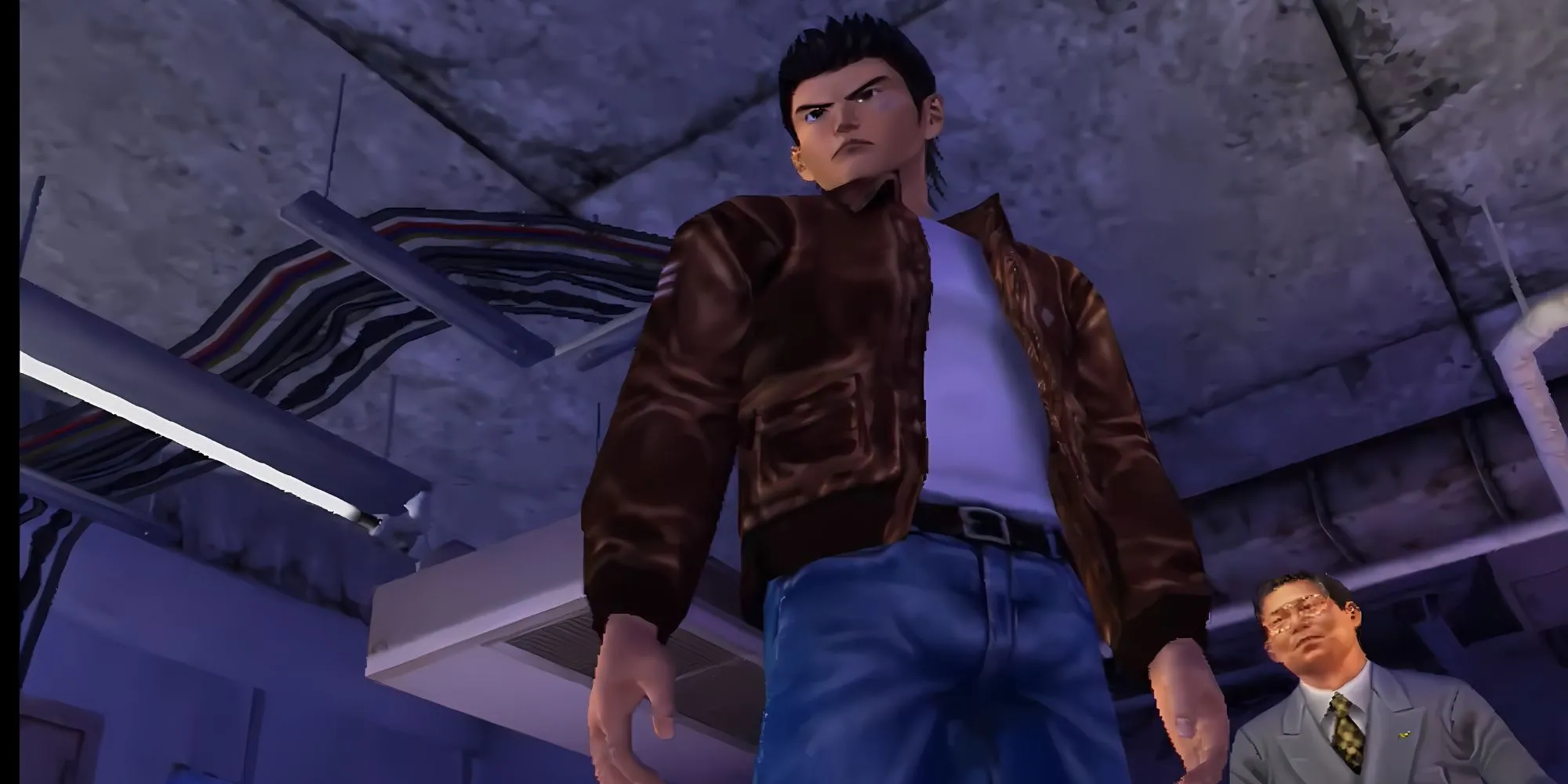 Nhân vật Ryo Hazuki và Hidekazu Yukawa trong game Shenmue