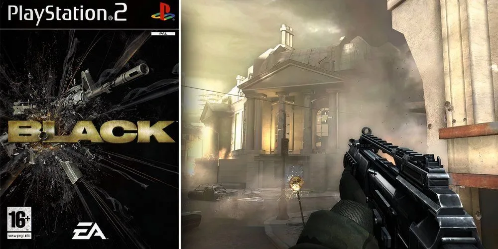 Pha hành động cháy nổ mãn nhãn trong game bắn súng Black trên PS2