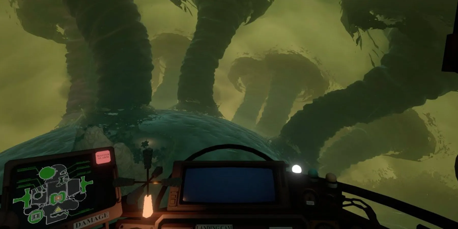 Phi hành gia nhìn về hành tinh trong Outer Wilds - game khám phá cần ghi nhớ thông tin mỗi vòng lặp