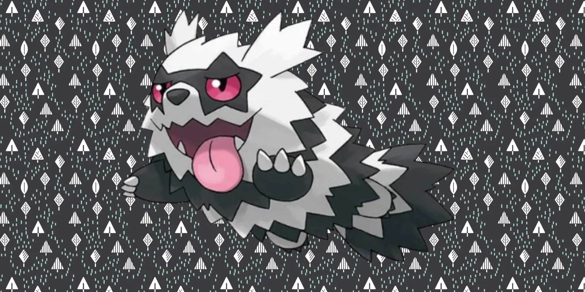 Pokémon Zigzagoon Galar hệ Bóng Tối Thường với ngoại hình độc đáo