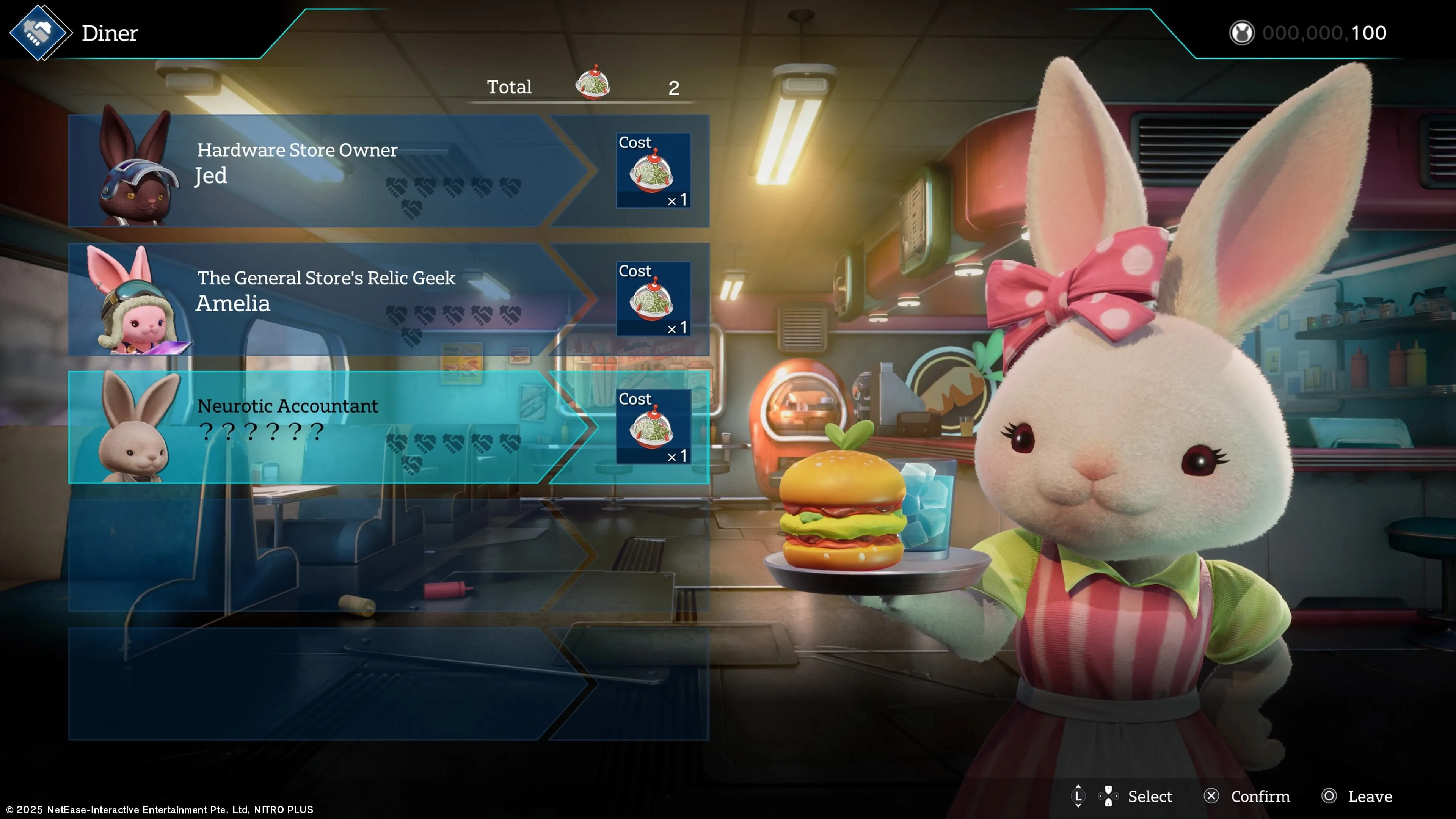 Quán ăn đông đúc trong Rusty Rabbit, nơi gặp gỡ các nhân vật