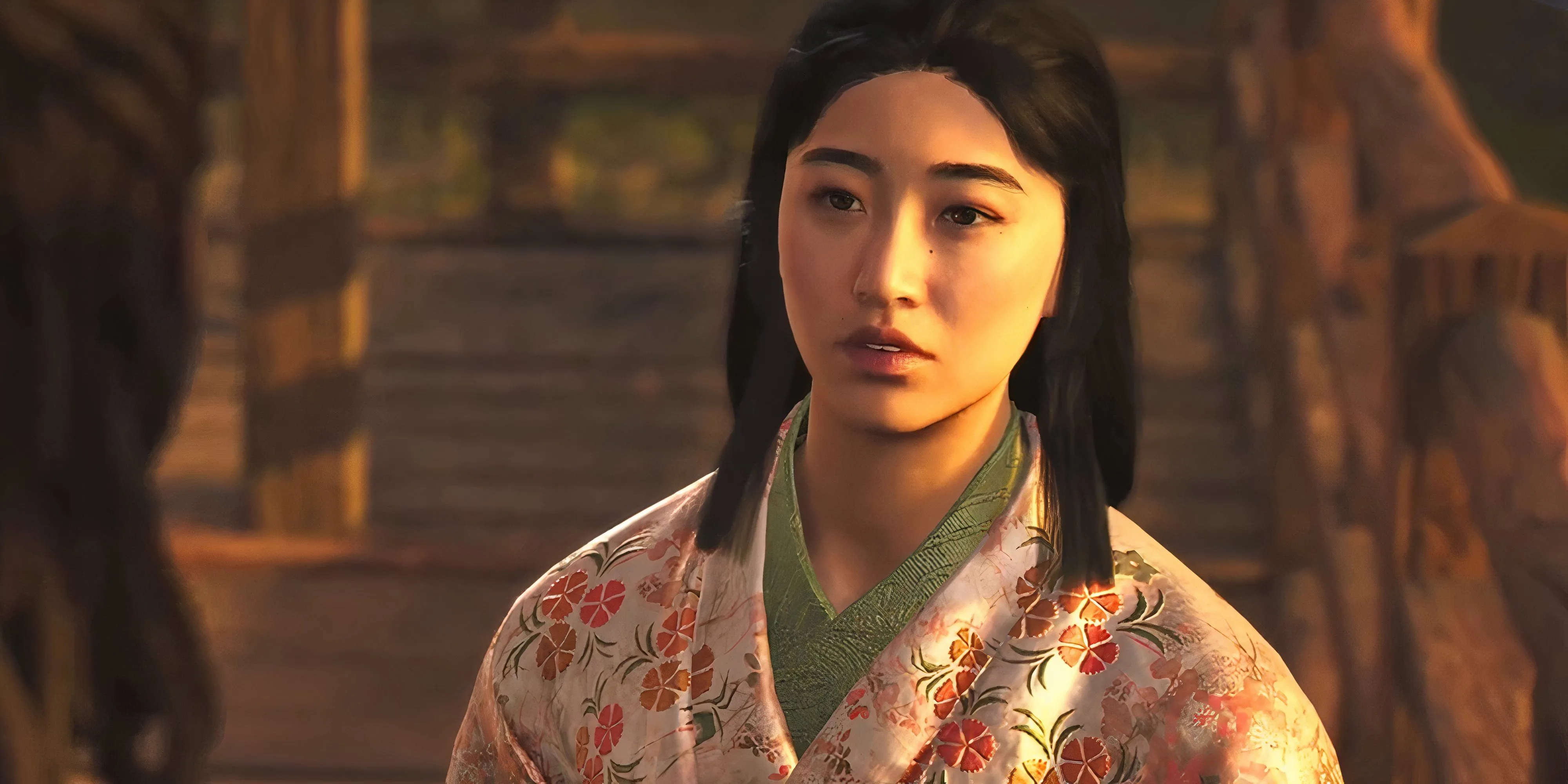 Tiểu thư Oichi một nhân vật nữ Yasuke có thể phát triển mối quan hệ trong AC Shadows