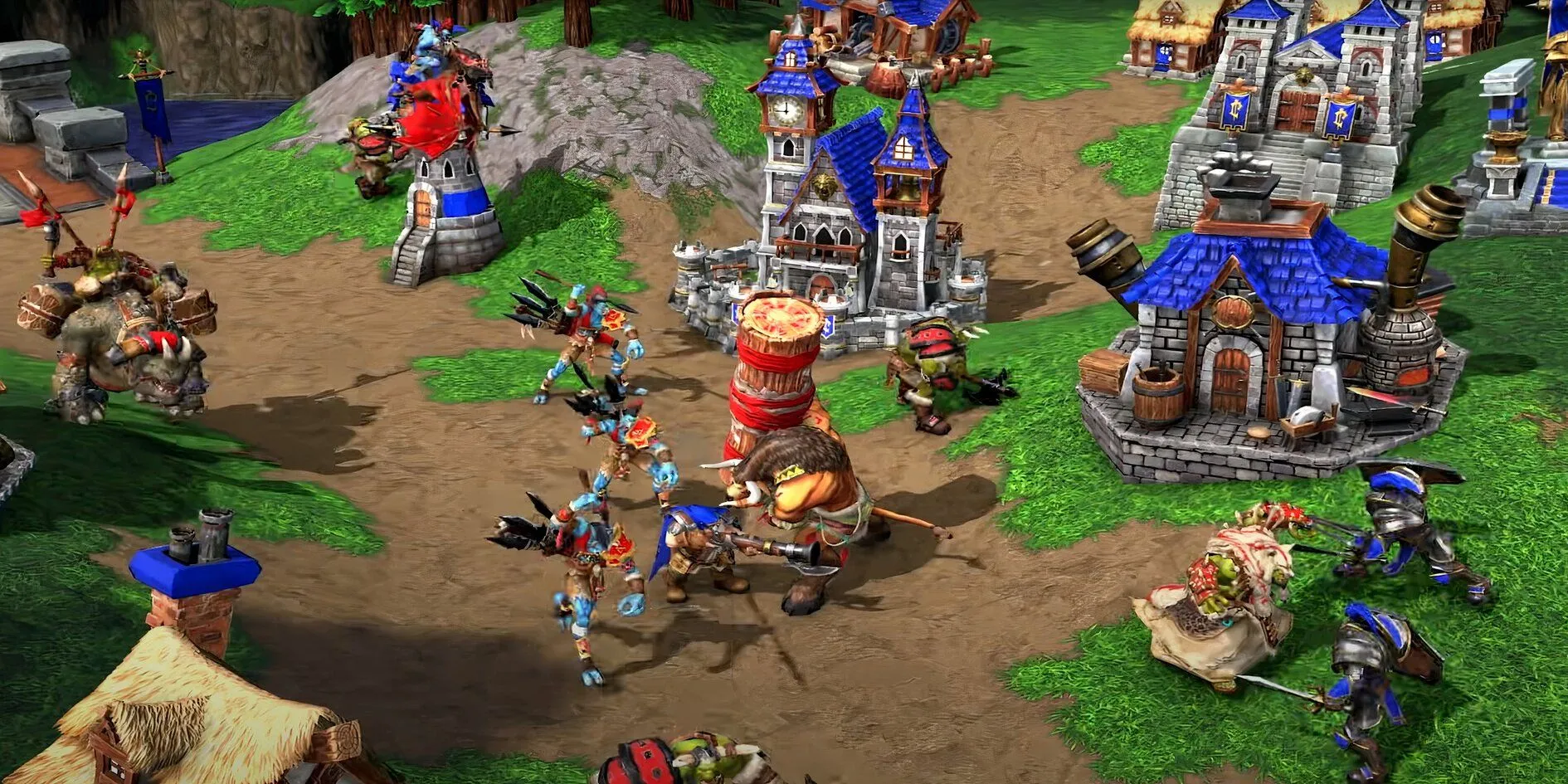 Warcraft 3 Reforged trailer gameplay chính thức với các đơn vị quân chiến đấu trong thế giới Azeroth