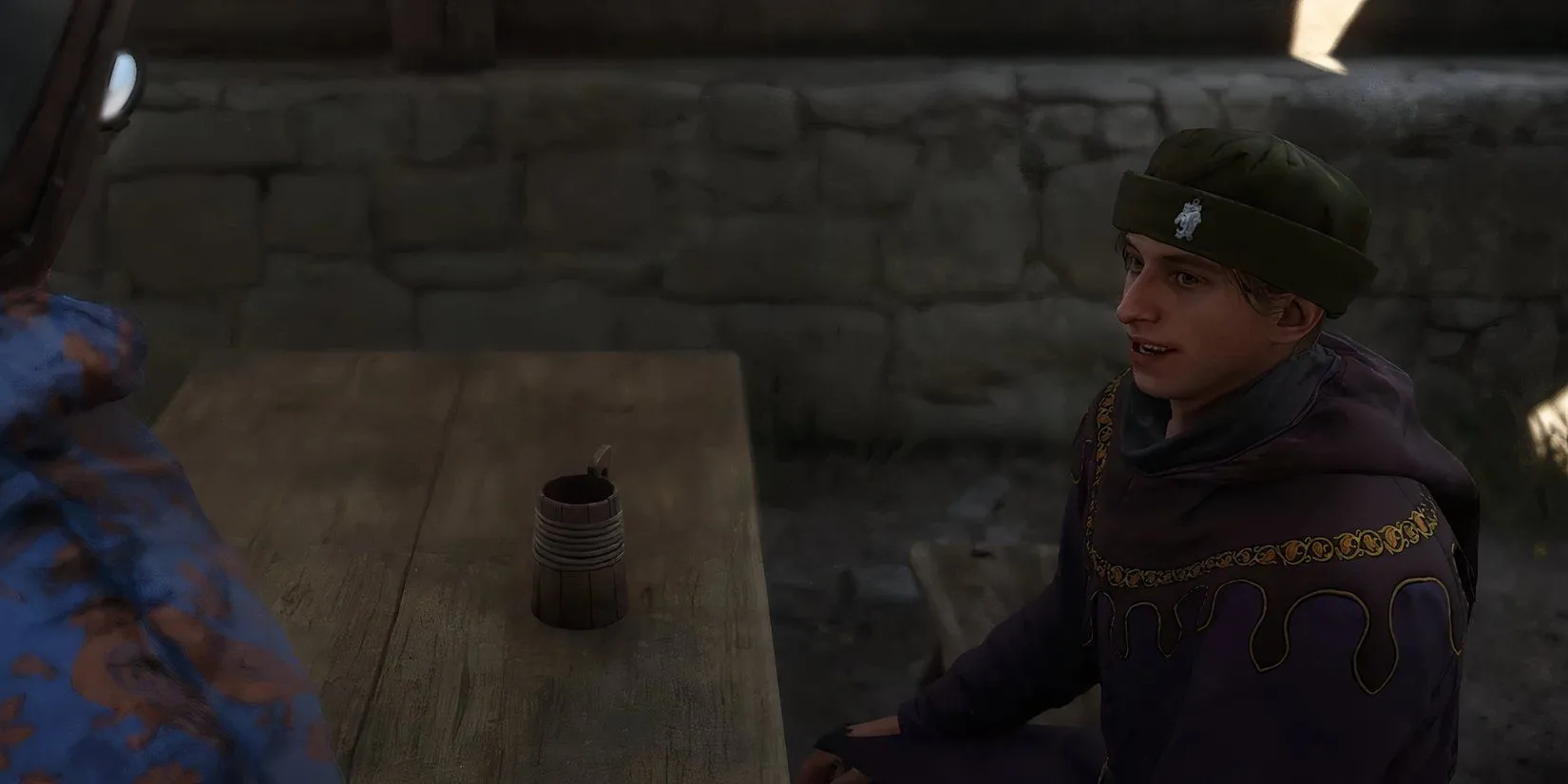 William, người hát rong bị nghi ngờ, tại quán rượu Black Horse trong Kingdom Come Deliverance 2