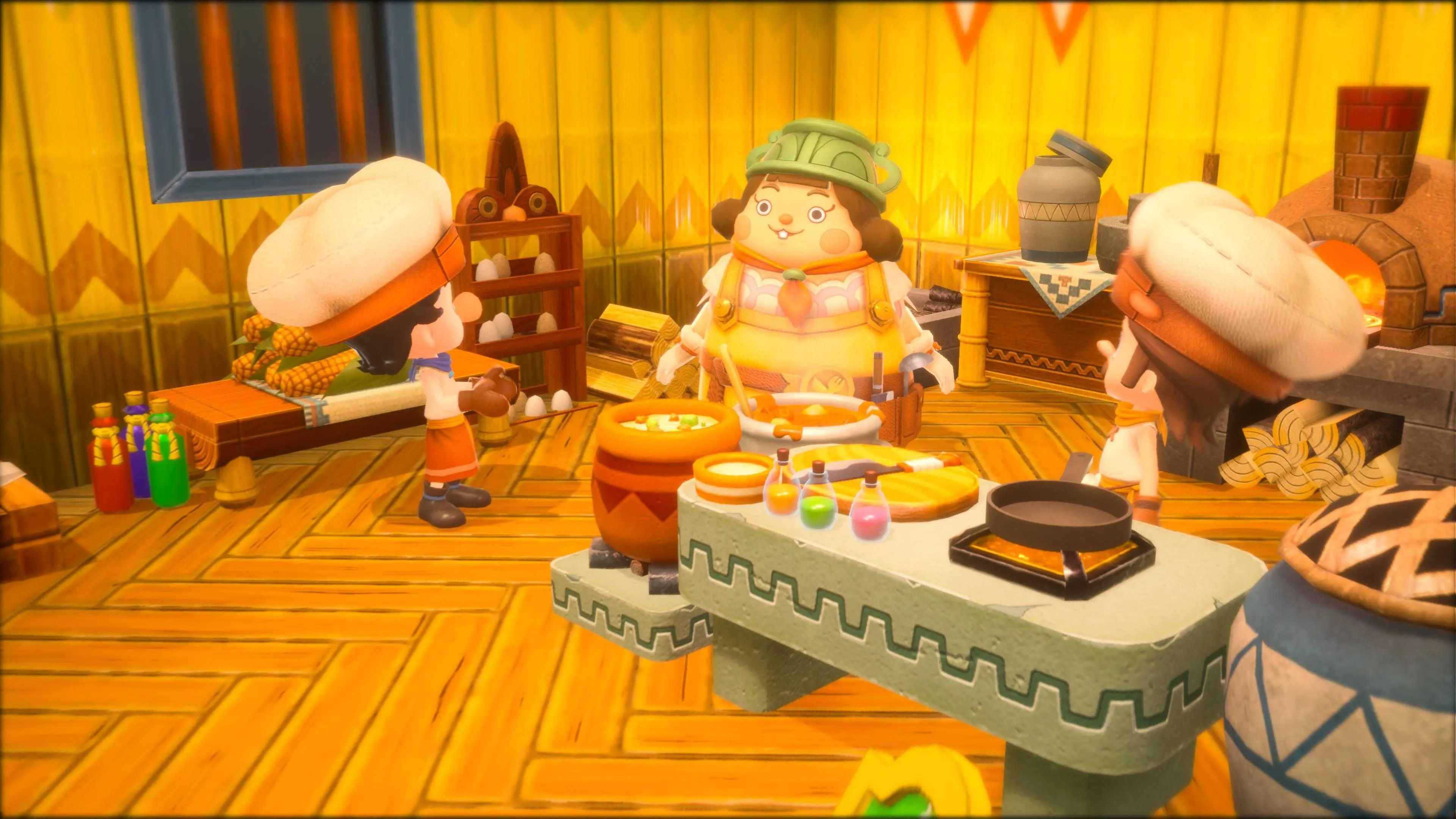 Hoạt động nấu ăn trong game Fantasy Life I