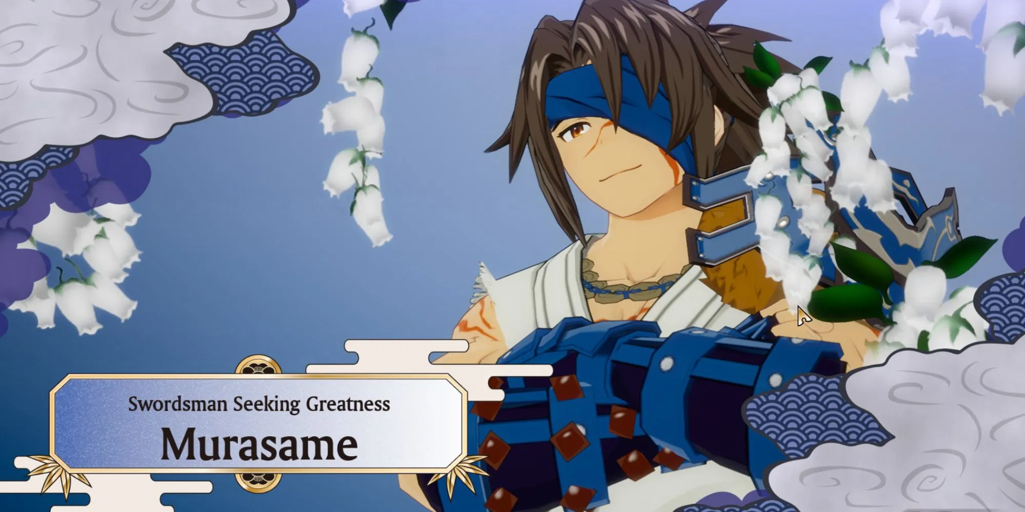 Nhân vật Murasame từ Rune Factory Guardians of Azuma.
