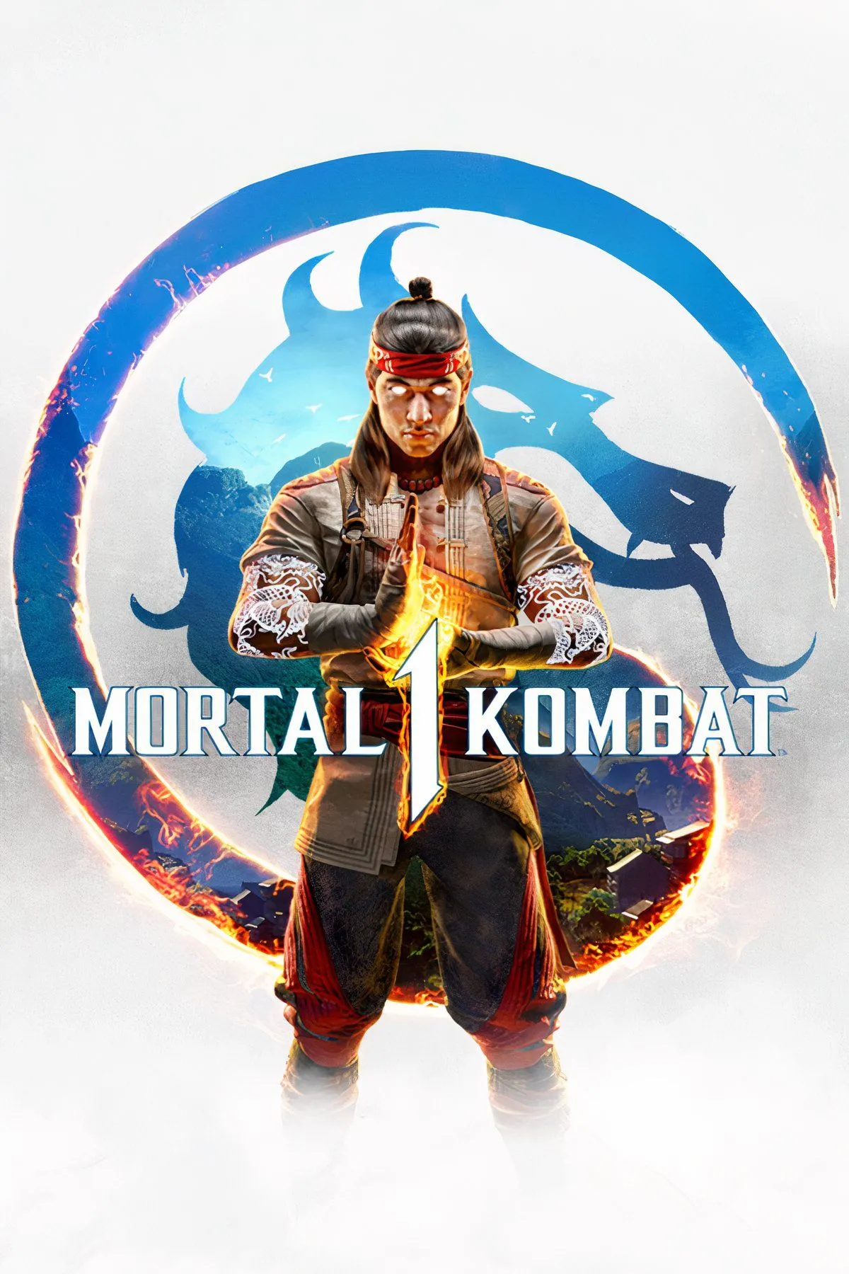 Ảnh bìa game Mortal Kombat 1, thể hiện phong cách đồ họa và nhân vật đặc trưng của dòng game