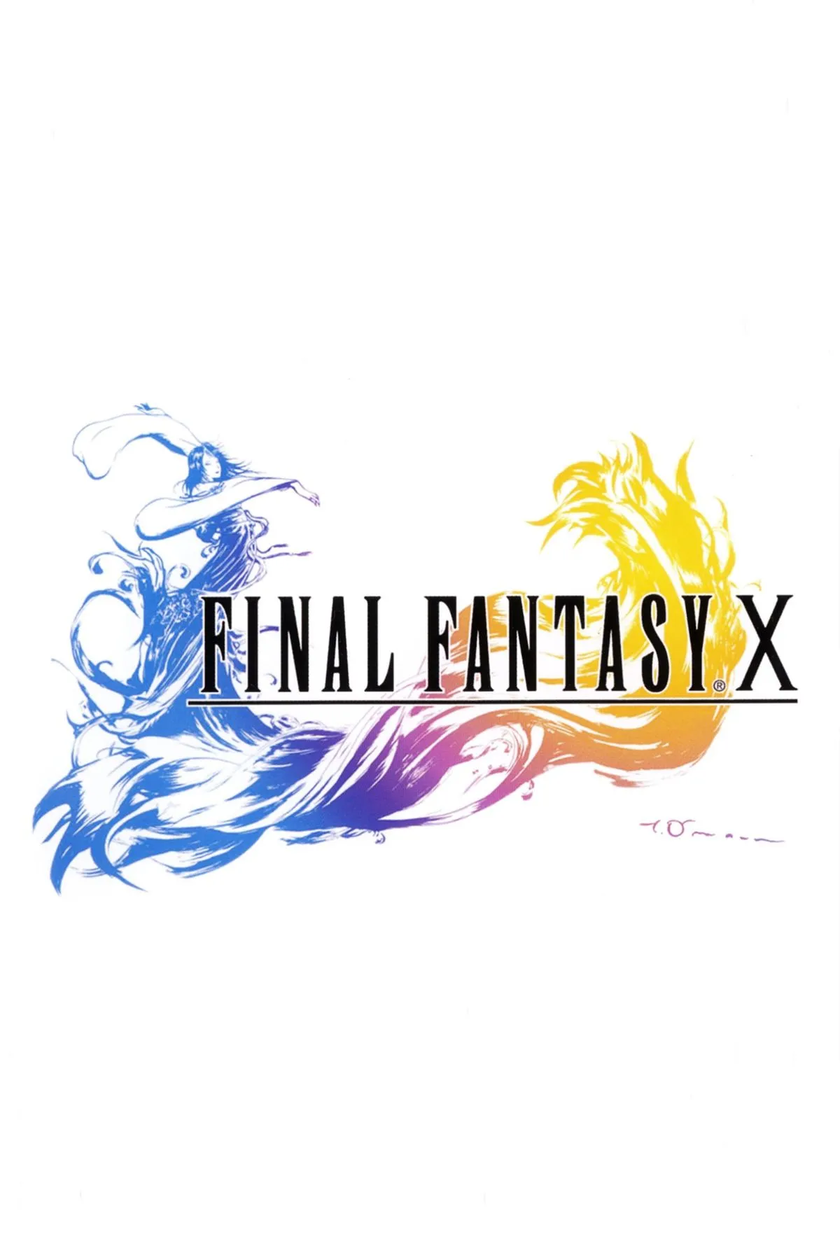 Bìa đĩa Final Fantasy X, tựa game JRPG huyền thoại với dàn nhân vật ấn tượng và thế giới Spira đầy màu sắc