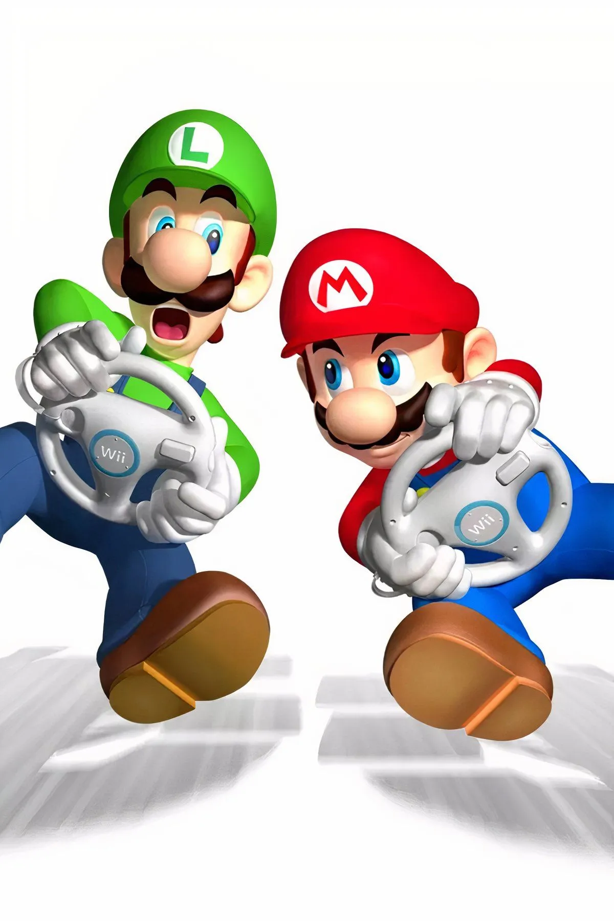 Bìa game Mario Kart Wii, thể hiện trải nghiệm đua xe vui nhộn với điều khiển chuyển động đặc trưng trên hệ máy Wii.