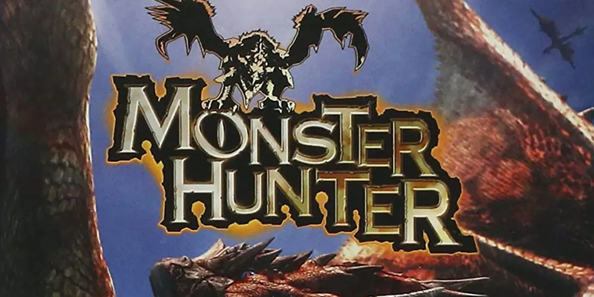 Bìa game Monster Hunter phiên bản PS2, gợi nhắc về nguồn gốc của series và những cuộc phiêu lưu săn quái vật huyền thoại.