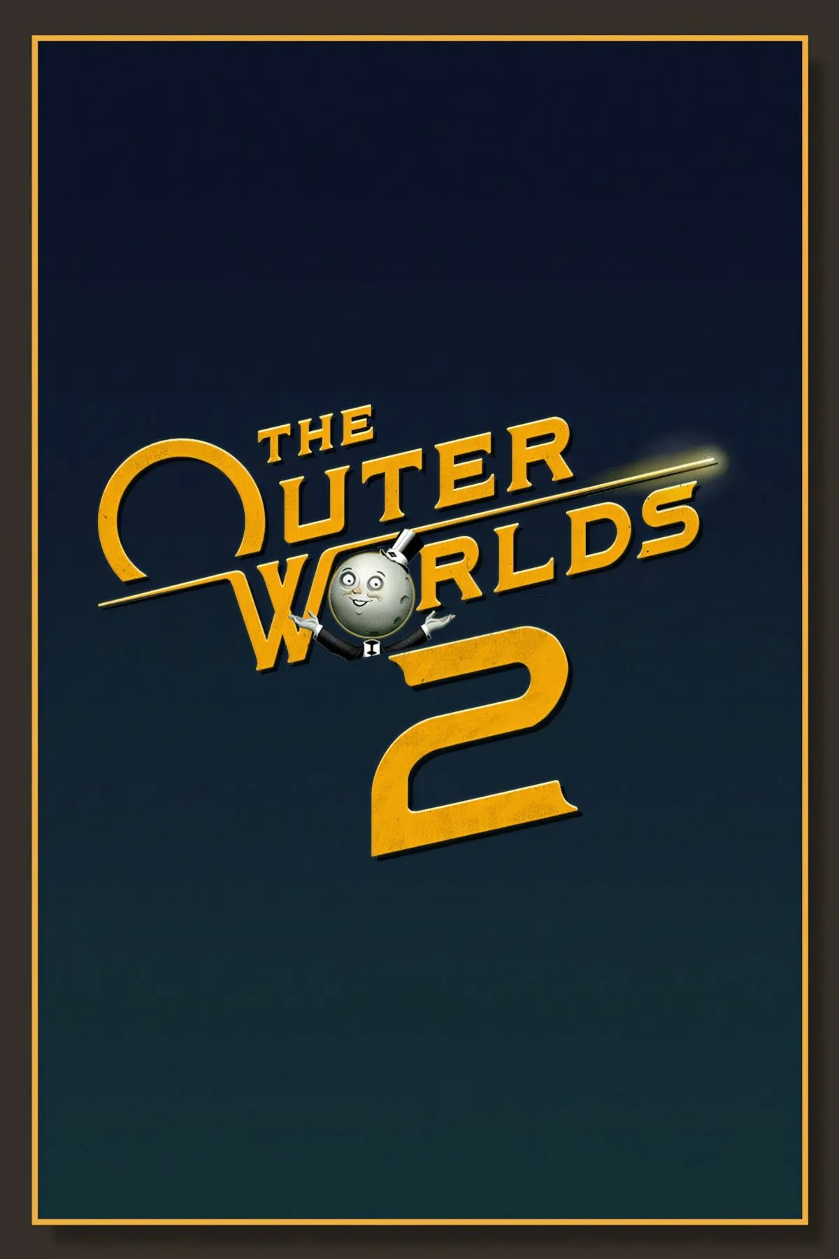Bìa game The Outer Worlds 2 với thiết kế độc đáo, mời gọi game thủ khám phá vũ trụ kỳ thú