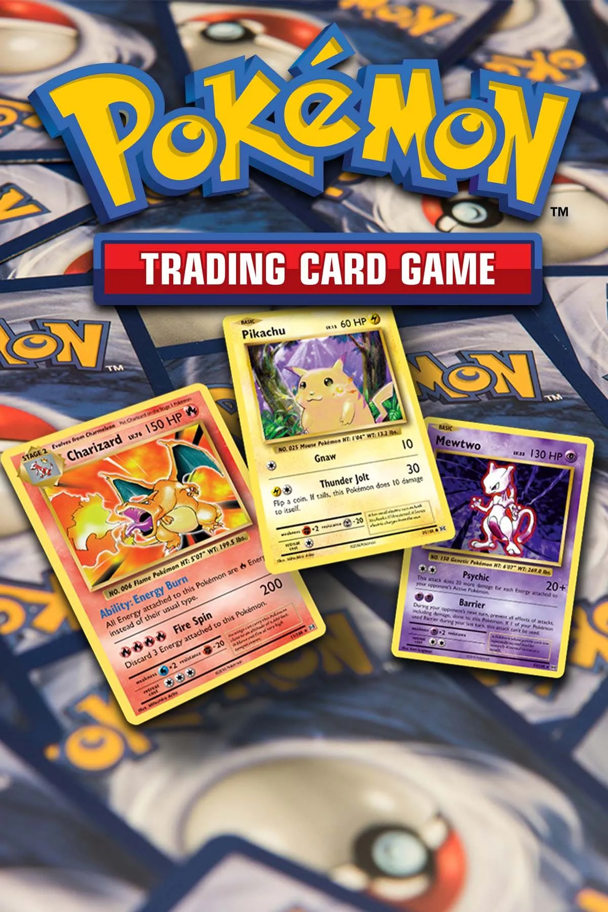 Biểu tượng chung của thương hiệu Pokemon TCG, đại diện cho thế giới sưu tầm thẻ bài đầy màu sắc