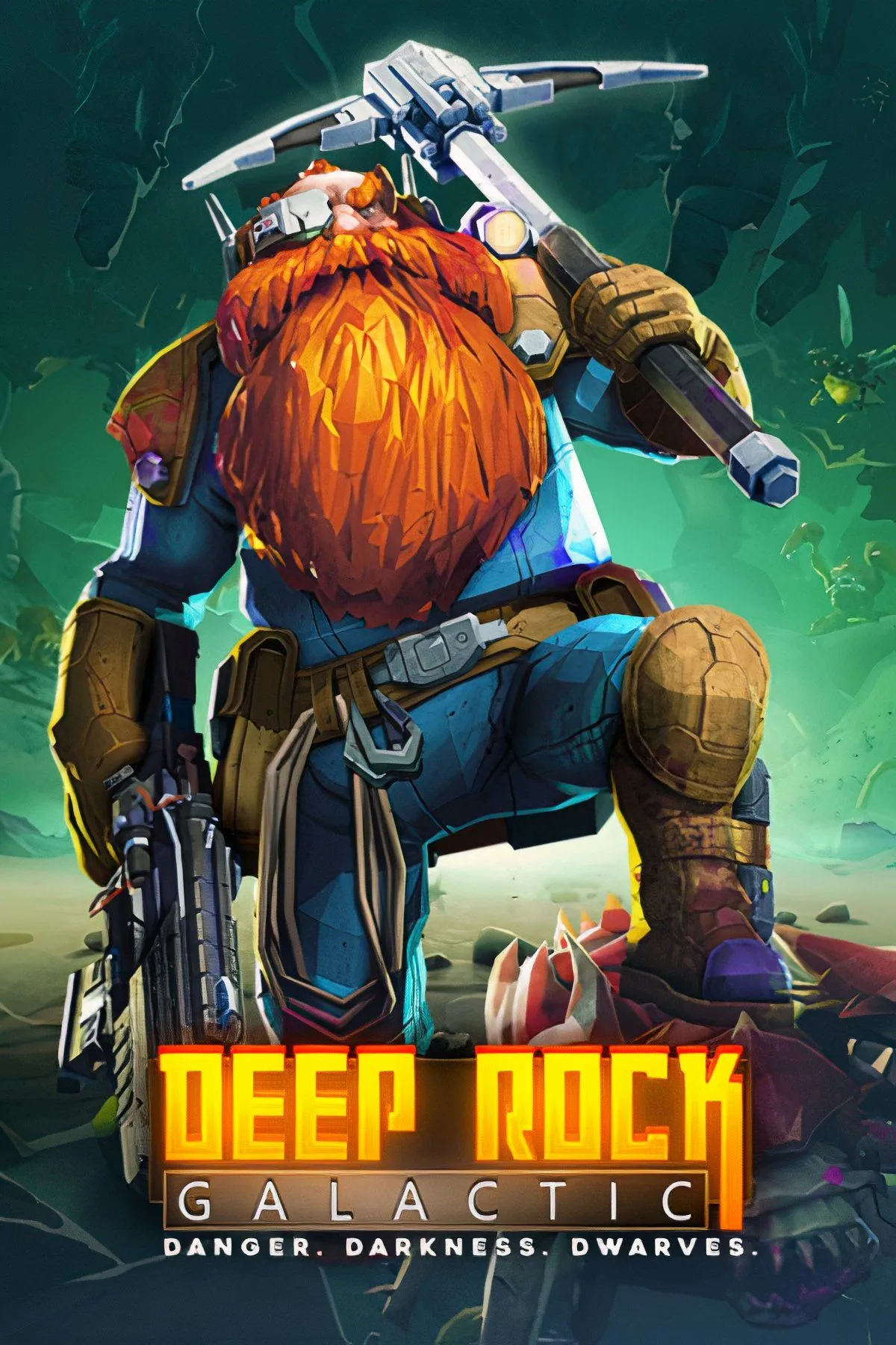 Các nhân vật thợ mỏ trong Deep Rock Galactic sẵn sàng khám phá hang động ngoài hành tinh, thể hiện tinh thần khai thác tài nguyên và chiến đấu dù chơi cùng bạn bè hay một mình.