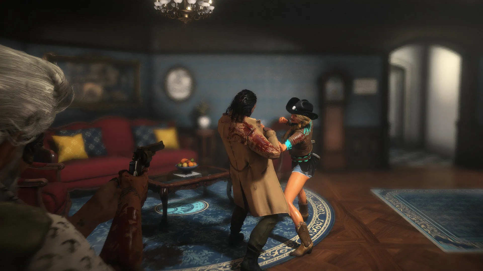 Cô gái bí ẩn cầm súng trong hành lang khách sạn Gothic đầy rẫy nguy hiểm của Killer Inn.
