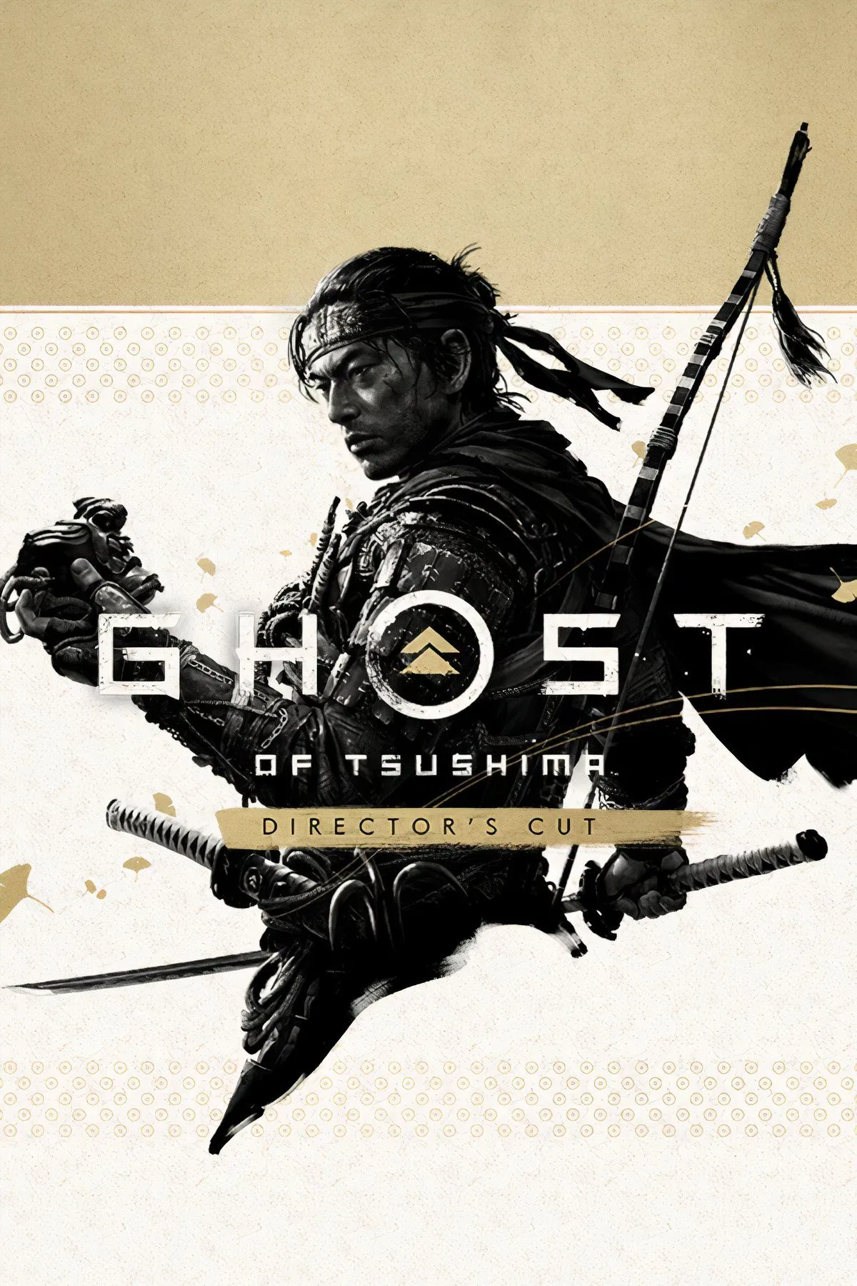 Hình ảnh cô gái Samurai Jin Sakai trong Ghost of Tsushima với trang phục đặc trưng, sẵn sàng chiến đấu