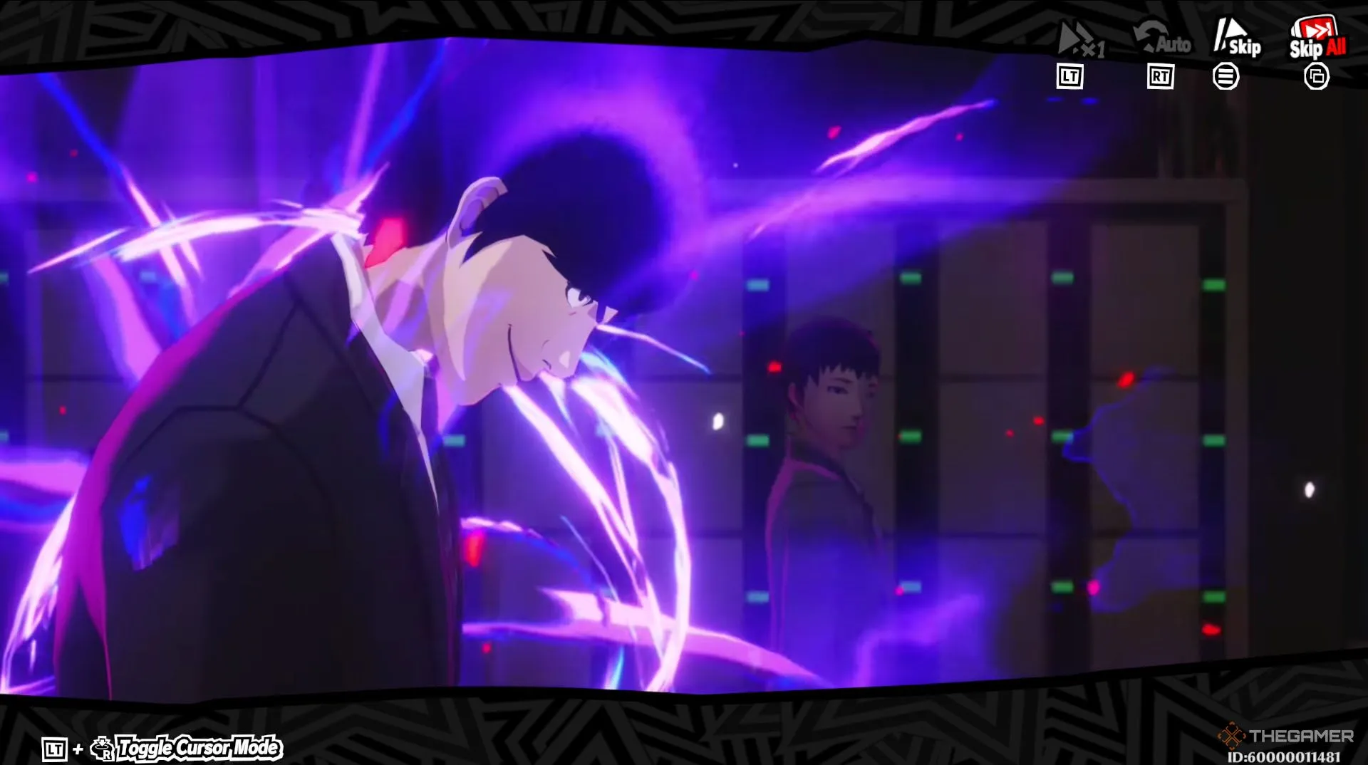 Hình ảnh kẻ phản diện &quot;Subway Slammer&quot; trong Persona 5: The Phantom X, một biểu tượng của Menaces mà nhóm Thám Tử Bóng Đêm phải đối mặt.