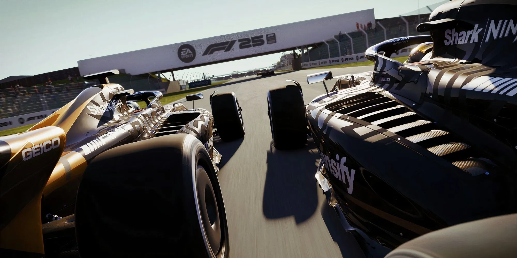 Hình ảnh quảng bá chính thức của bản cập nhật nội dung phim F1 cho game F1 25