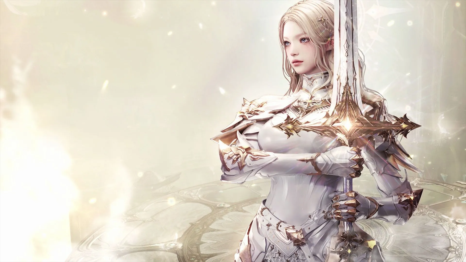 Hình ảnh render hoặc artwork của class Valkyrie mới trong Lost Ark, ra mắt tháng 8/2025