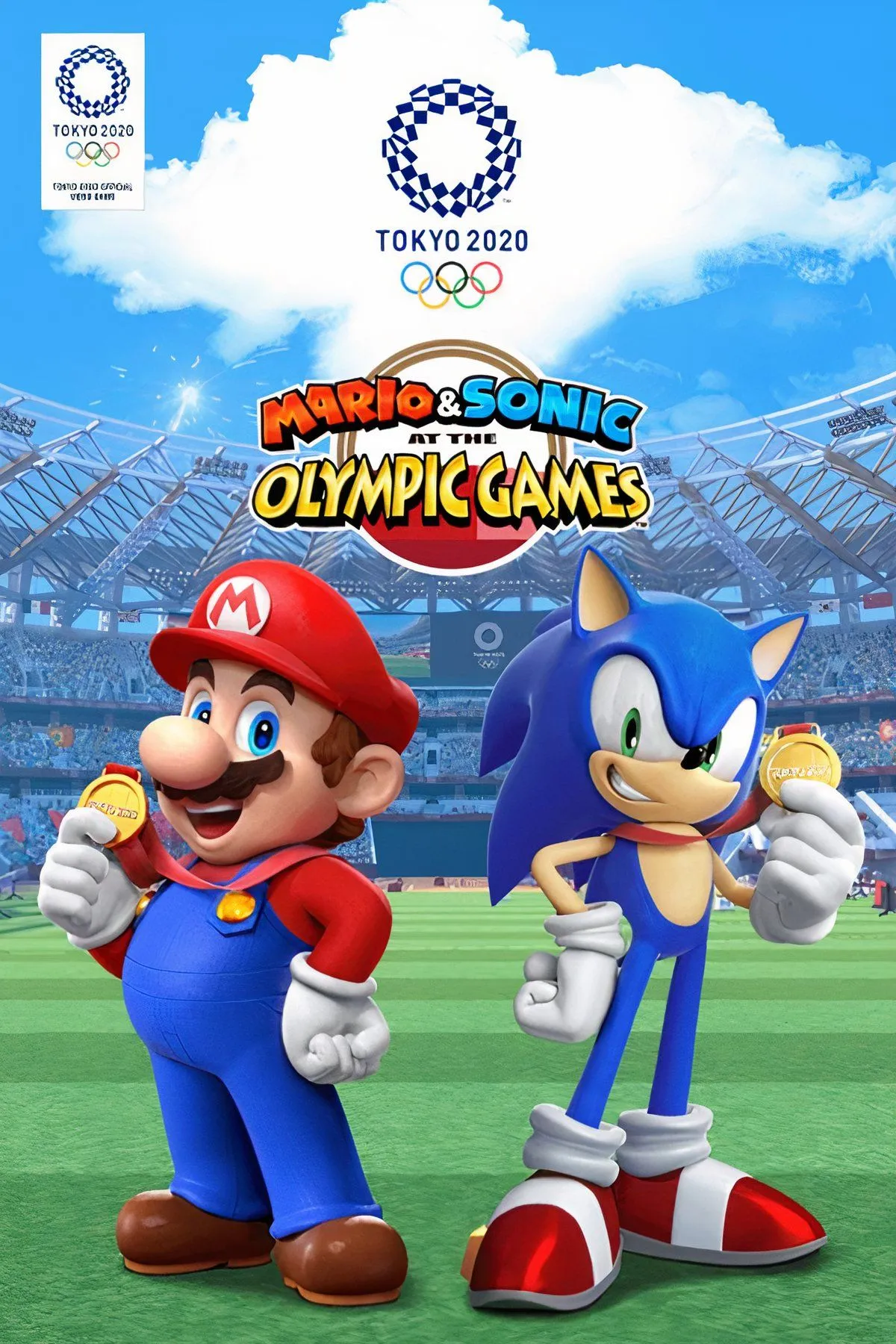 Hình ảnh tổng hợp các biểu tượng và nhân vật game đa dạng, gợi mở về tiềm năng của những màn hợp tác 'vượt biên giới' mà series Mario &amp; Sonic từng ấp ủ.