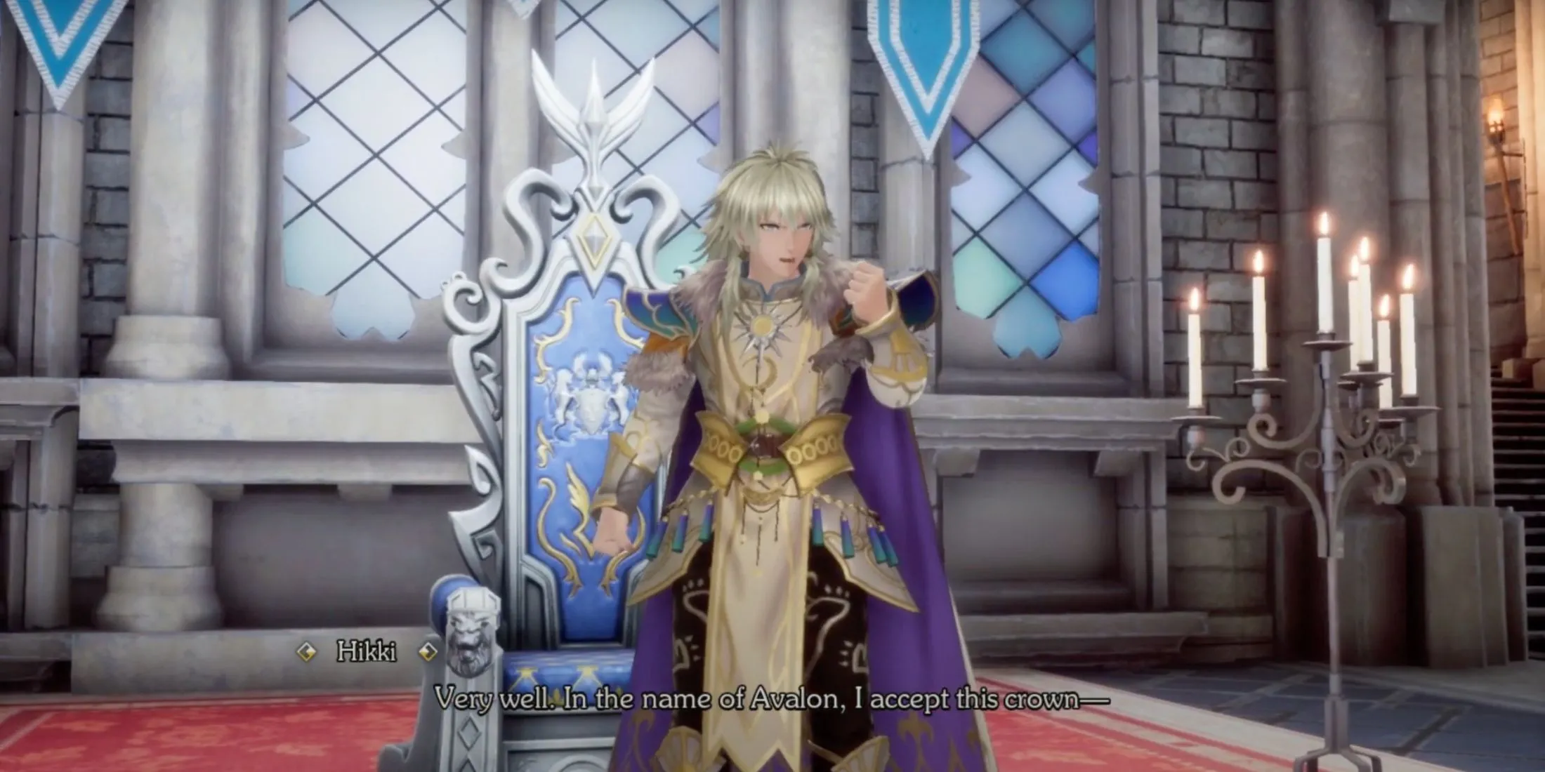 Hình ảnh Vị Hoàng Đế Cuối Cùng trong Romancing SaGa 2: Revenge Of The Seven, tượng trưng cho sự tiếp nối và kết thúc của các triều đại trong cốt truyện game.