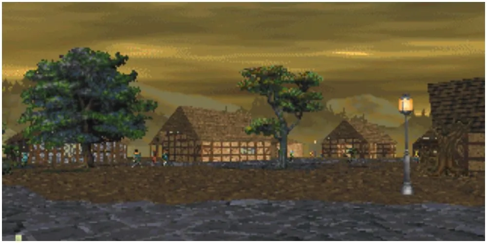 Hoàng hôn lãng mạn trên thị trấn Daggerfall, The Elder Scrolls II