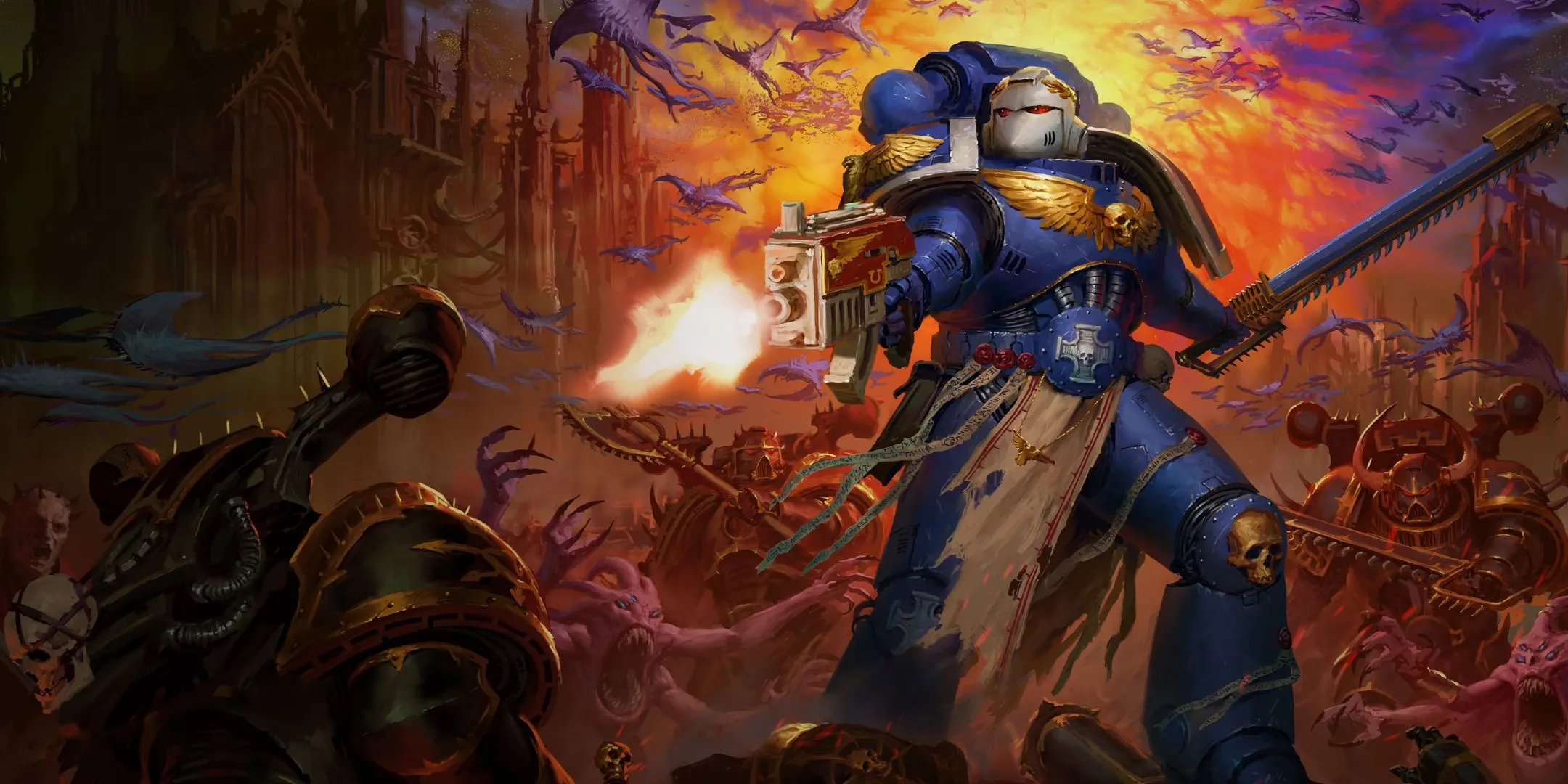 Khẩu Bolt Gun, vũ khí biểu tượng của các Space Marine trong Warhammer 40,000