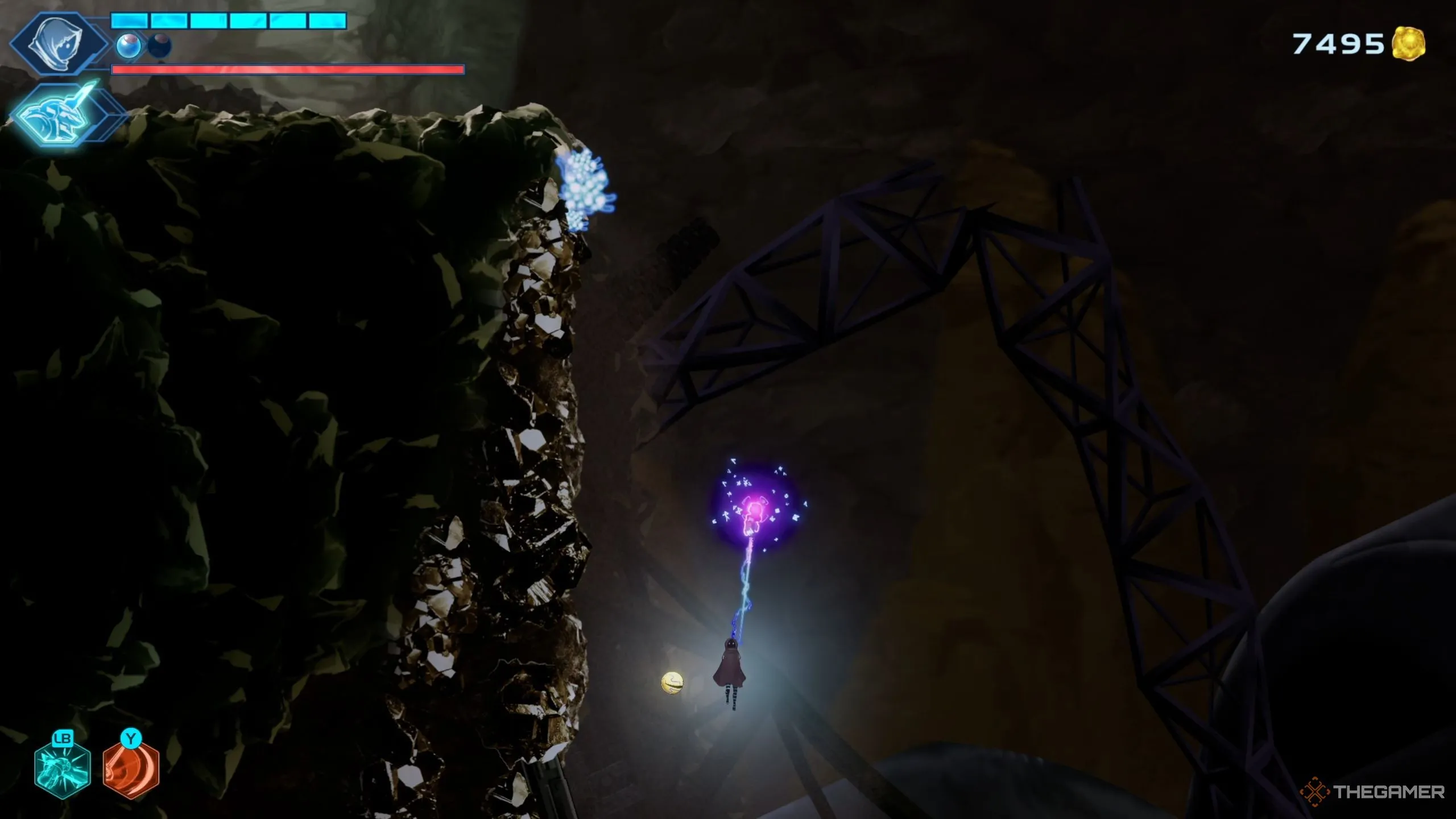 Kỹ năng Grapple, phần thưởng quý giá sau khi đánh bại boss Pink G-Host Guileness Laia trong Shadow Labyrinth