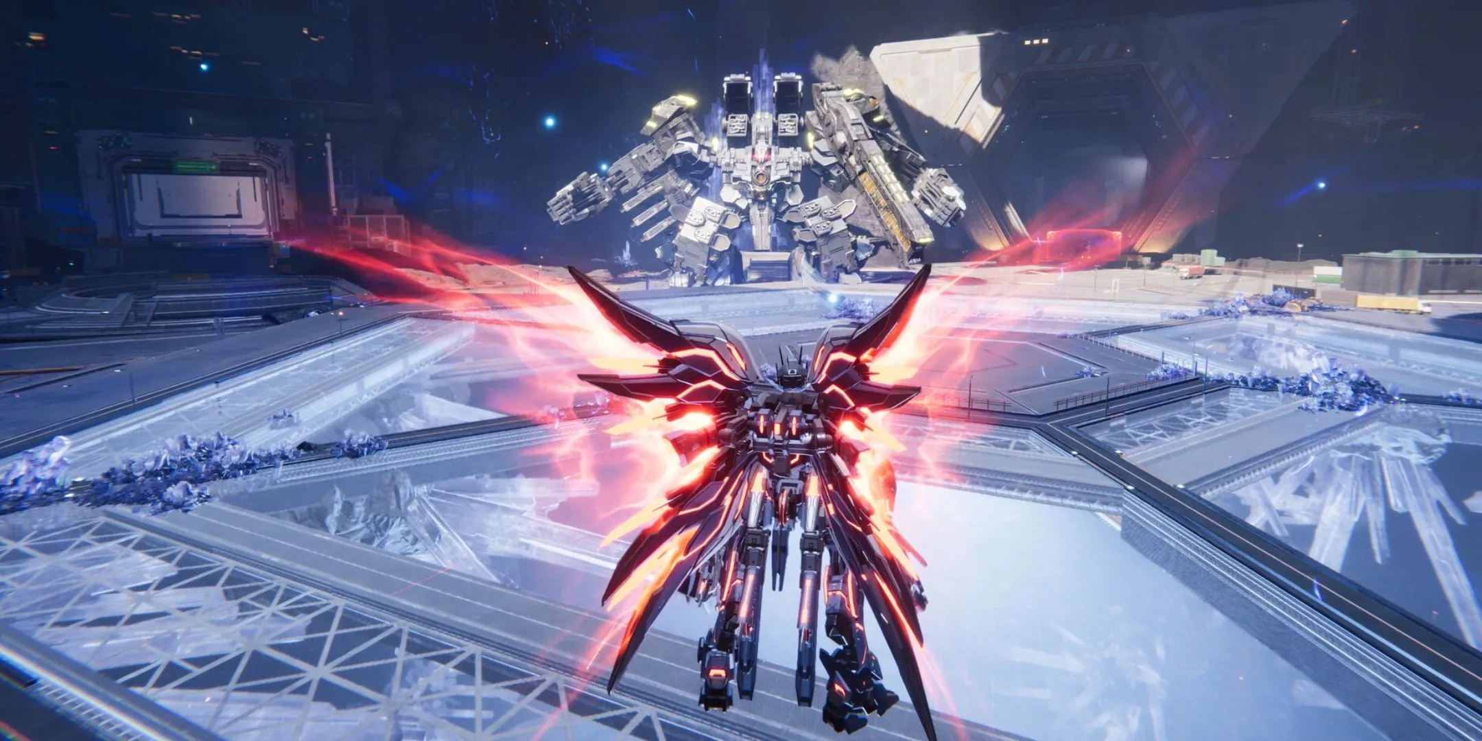 Mecha Break: Một Striker dũng cảm đối đầu với boss khổng lồ trên chiến trường