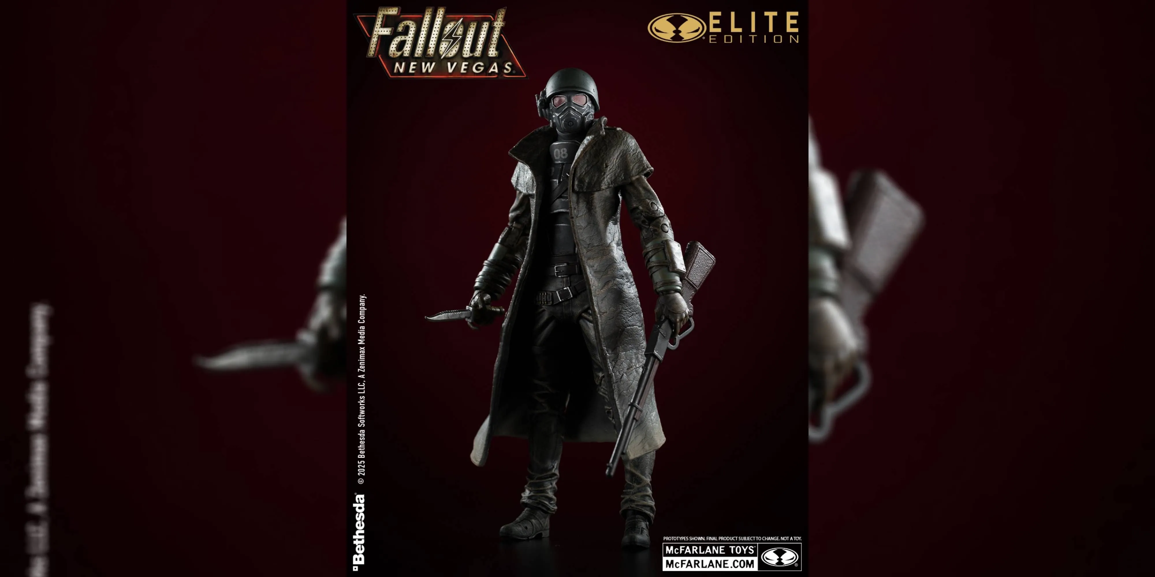 Mô hình Fallout NCR Ranger bản Deluxe với nhiều phụ kiện độc đáo