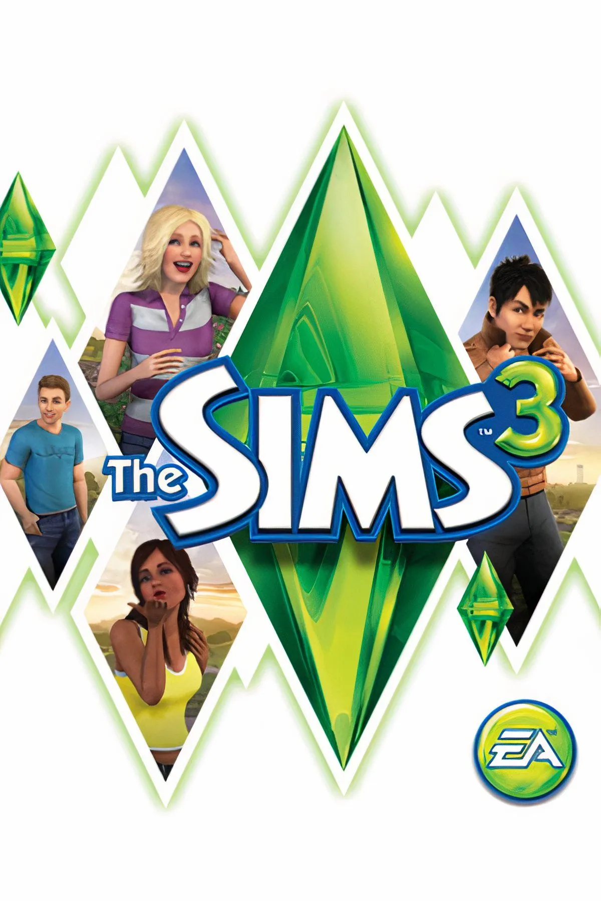 Một cặp đôi Sims đang tận hưởng khoảnh khắc lãng mạn trong thế giới mở của The Sims 3, biểu thị tự do trong việc xây dựng các mối quan hệ đa dạng.