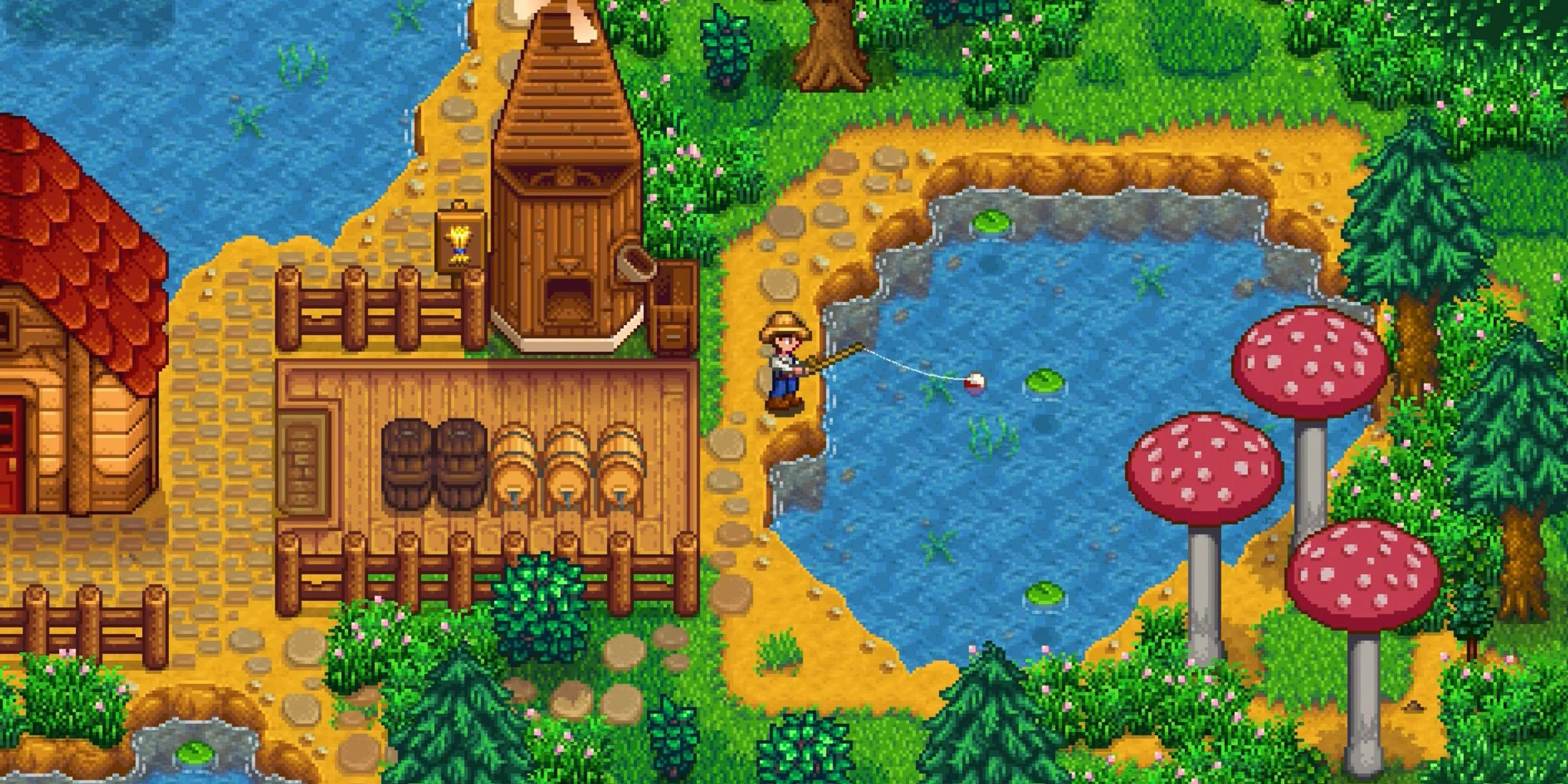 Một cô gái game thủ đang trải nghiệm game nông trại Stardew Valley, minh họa sự sáng tạo của game indie