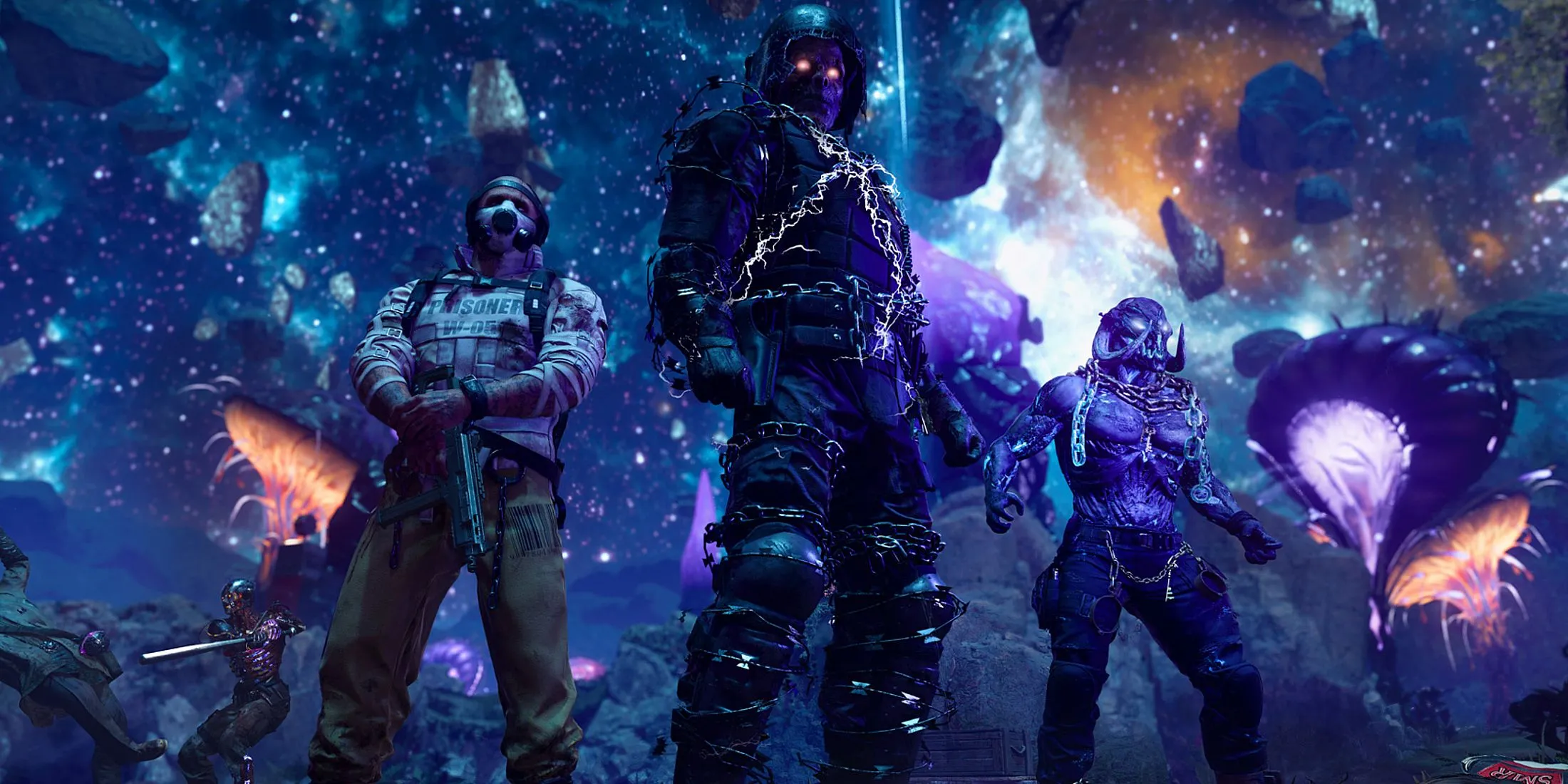 Một nữ game thủ đang sẵn sàng chiến đấu trong chế độ Grief đầy kịch tính của Black Ops 6 Zombies, thể hiện sự mạnh mẽ và bản lĩnh.