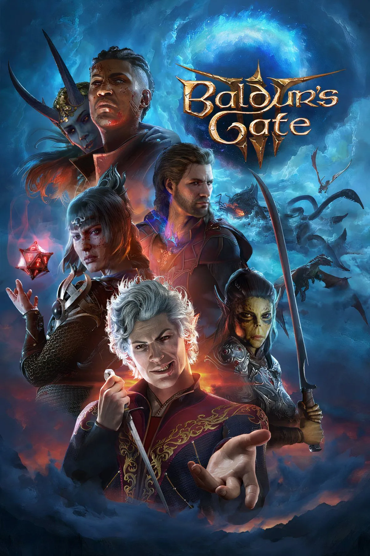 Nhóm anh hùng trong Baldur's Gate 3 đối mặt với thử thách, minh họa game RPG đỉnh cao với hàng nghìn biến thể kết thúc