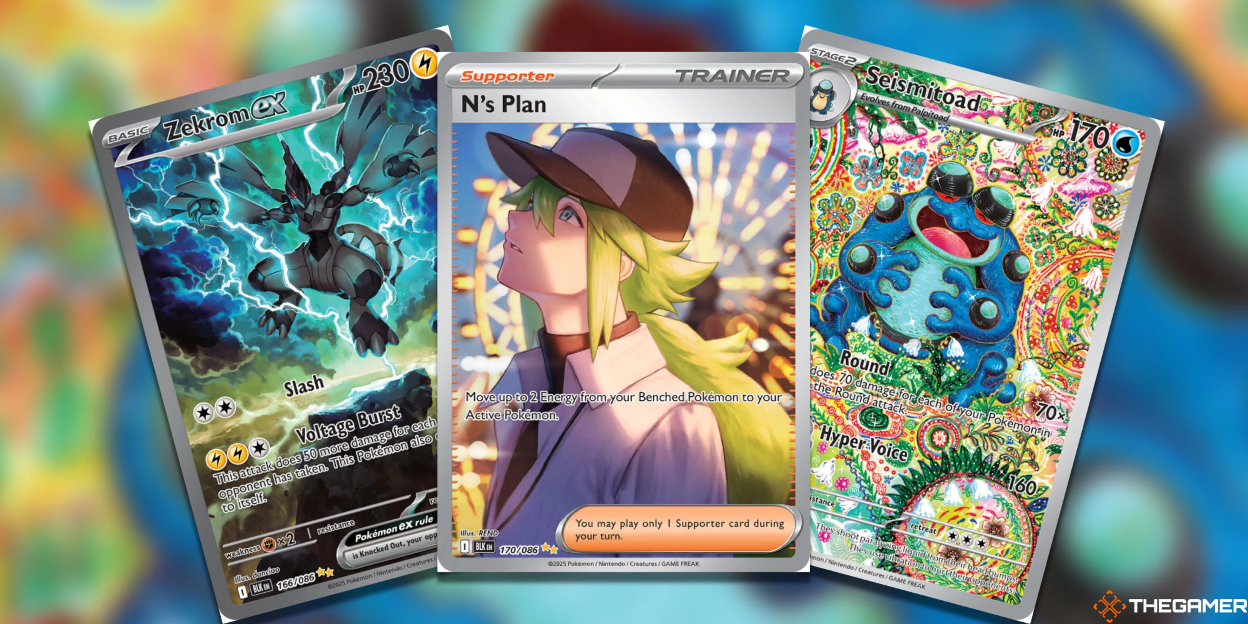 Những lá bài quý giá từ bộ Black Bolt của Pokemon TCG, cho thấy sức hút của các Pokemon mạnh mẽ
