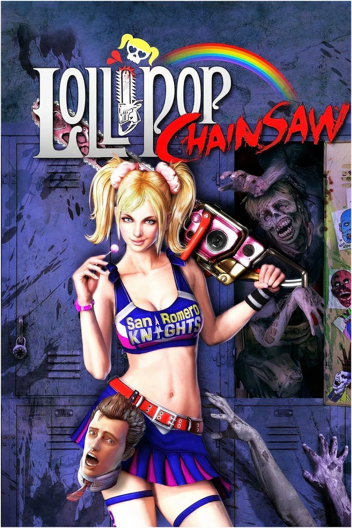 Nữ sinh Juliet Starling cùng bạn trai đầu Nick trong thế giới đầy zombie của Lollipop Chainsaw RePOP