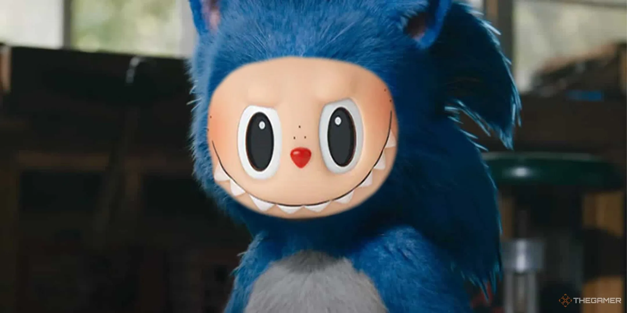 Phiên bản Sonic the Hedgehog Labubu độc đáo, một ý tưởng crossover đầy bất ngờ và thú vị.