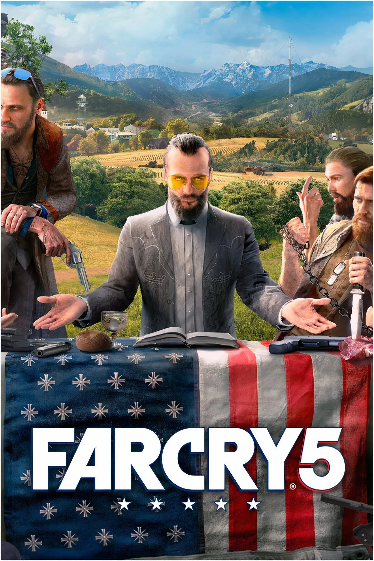Quang cảnh vùng đất Hope County hoang dã trong Far Cry 5