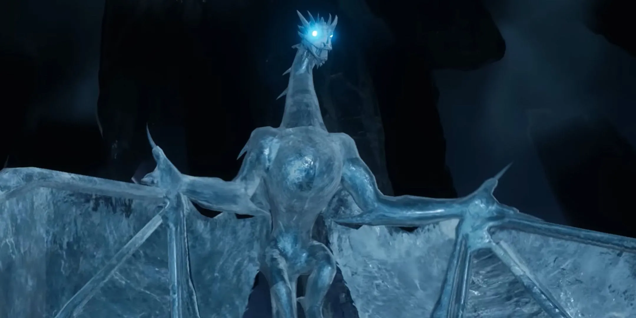 Rồng băng hùng vĩ trong thế giới phiêu lưu đầy bí ẩn của Mistfall Hunter